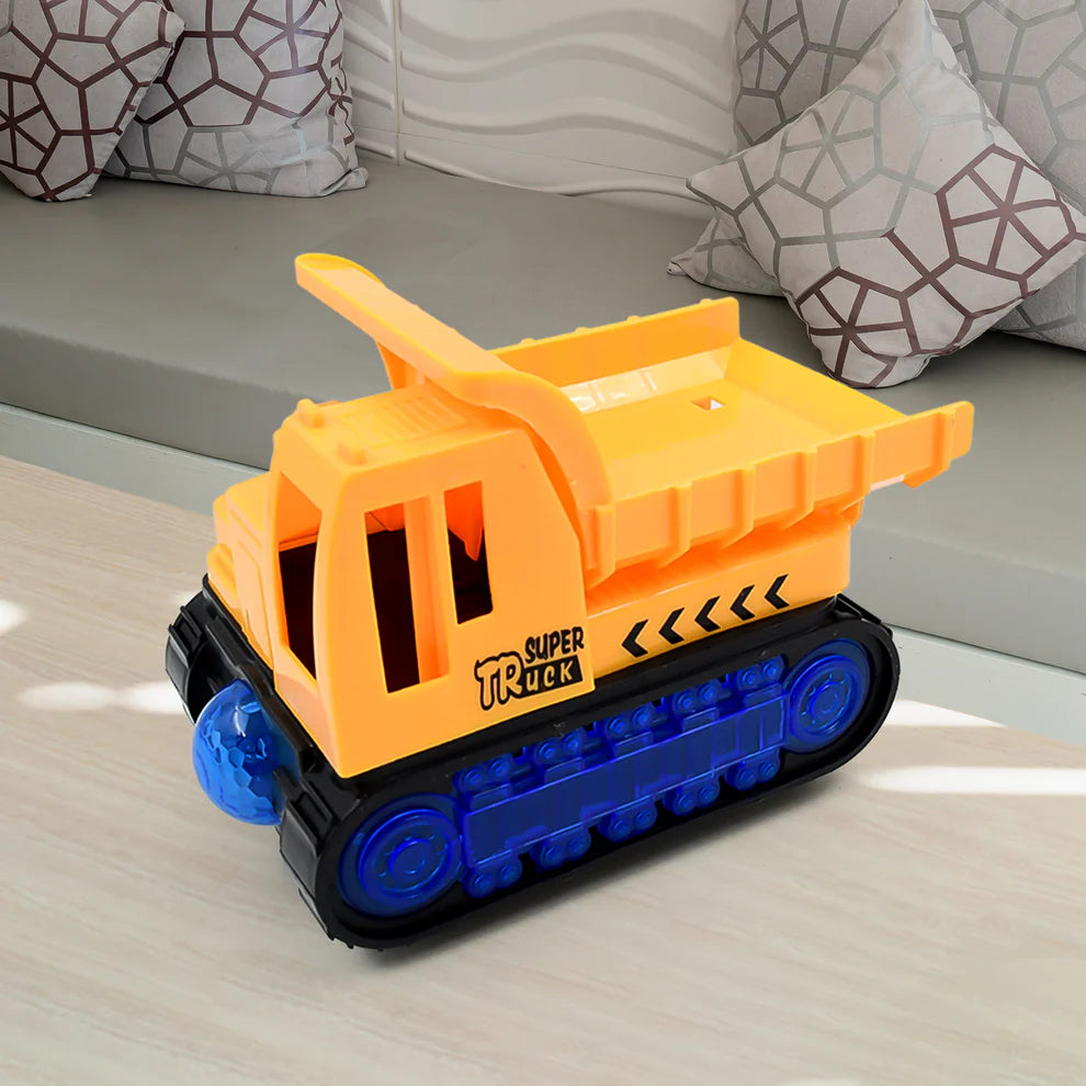 Self-driving dump truck toy