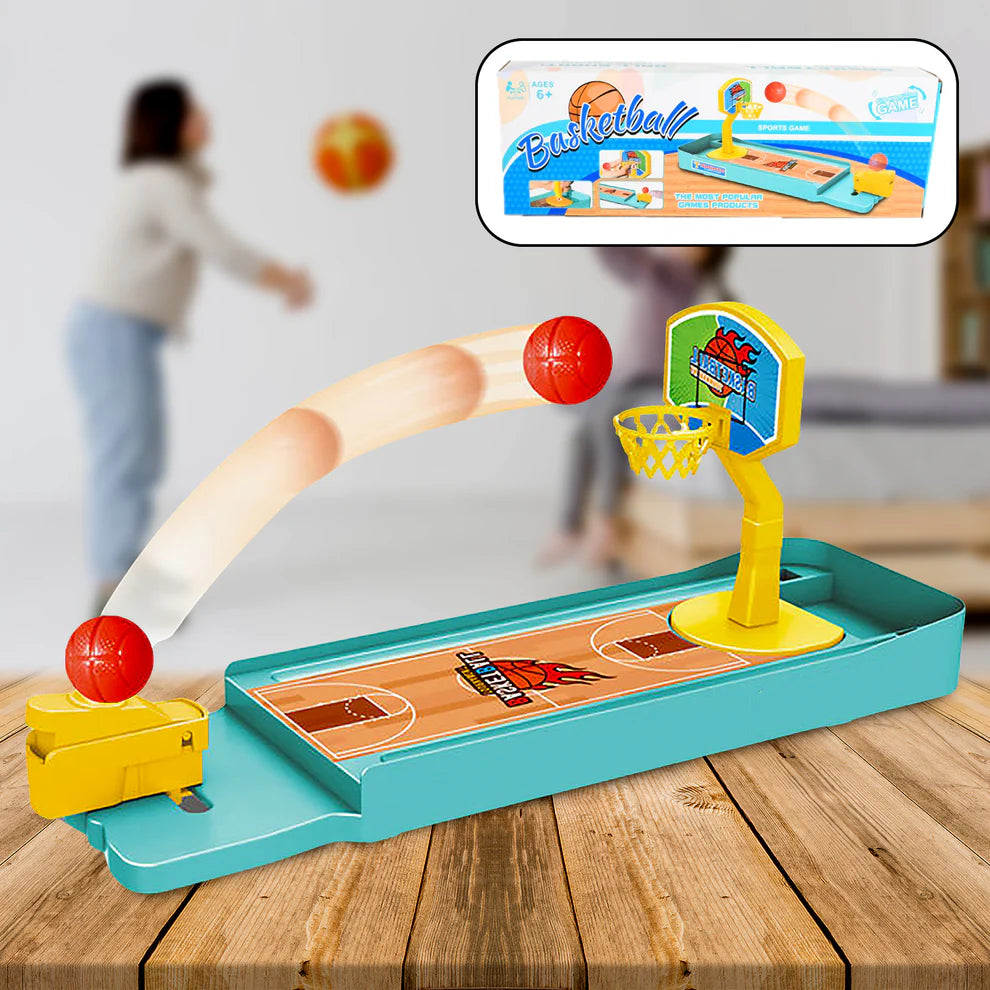 Mini finger basketball table game
