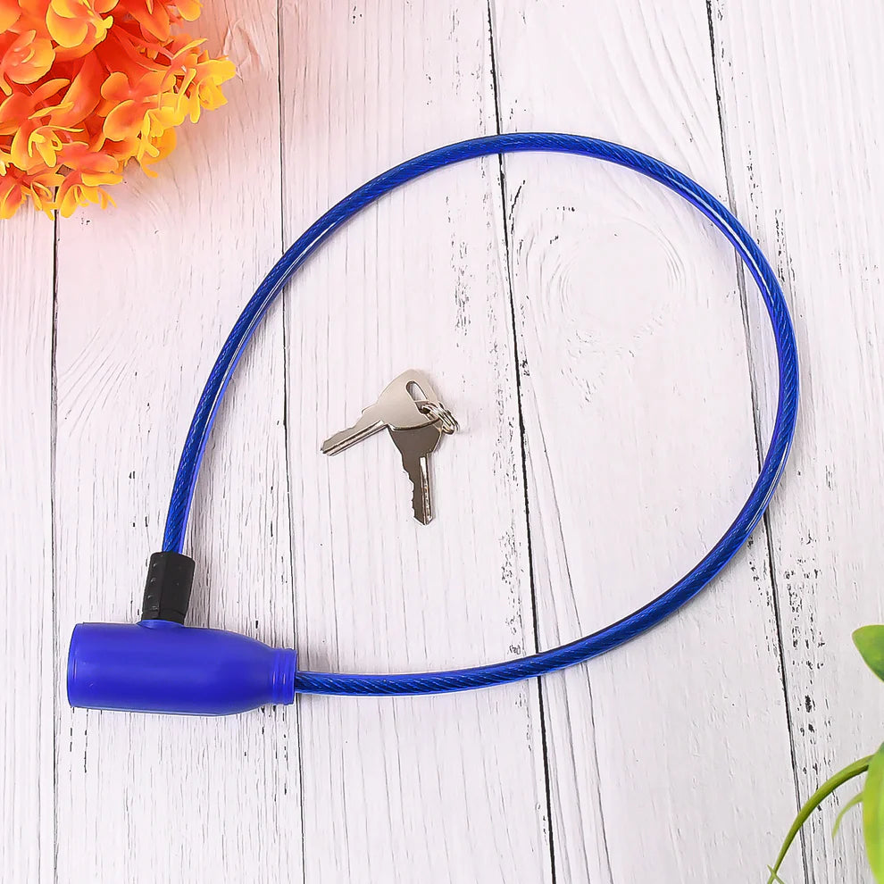 Heavy duty helmet lock