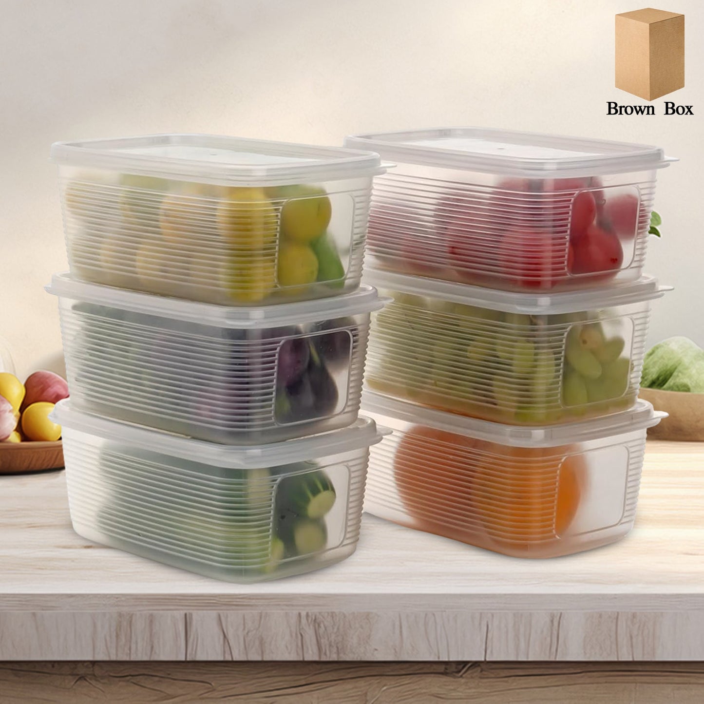 Plastic Storage Container Set