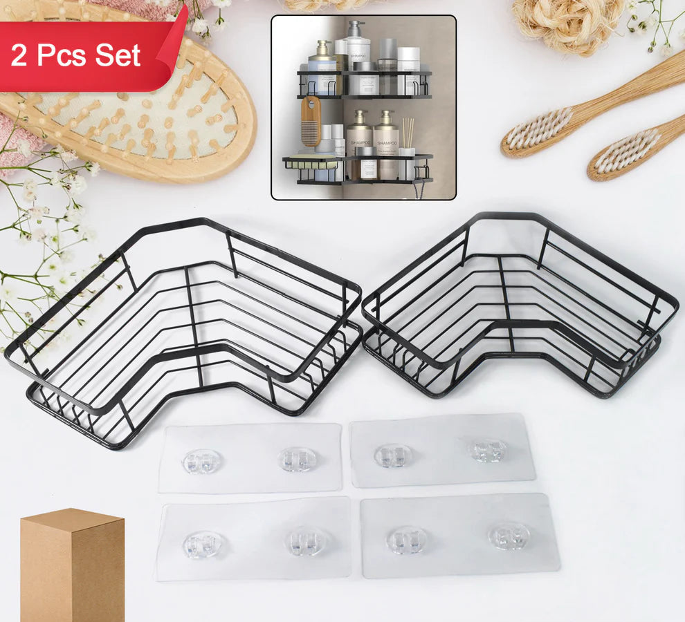 Best self-adhesive corner shelf organizer - wall-mounted caddies | 2025 | fast shipping