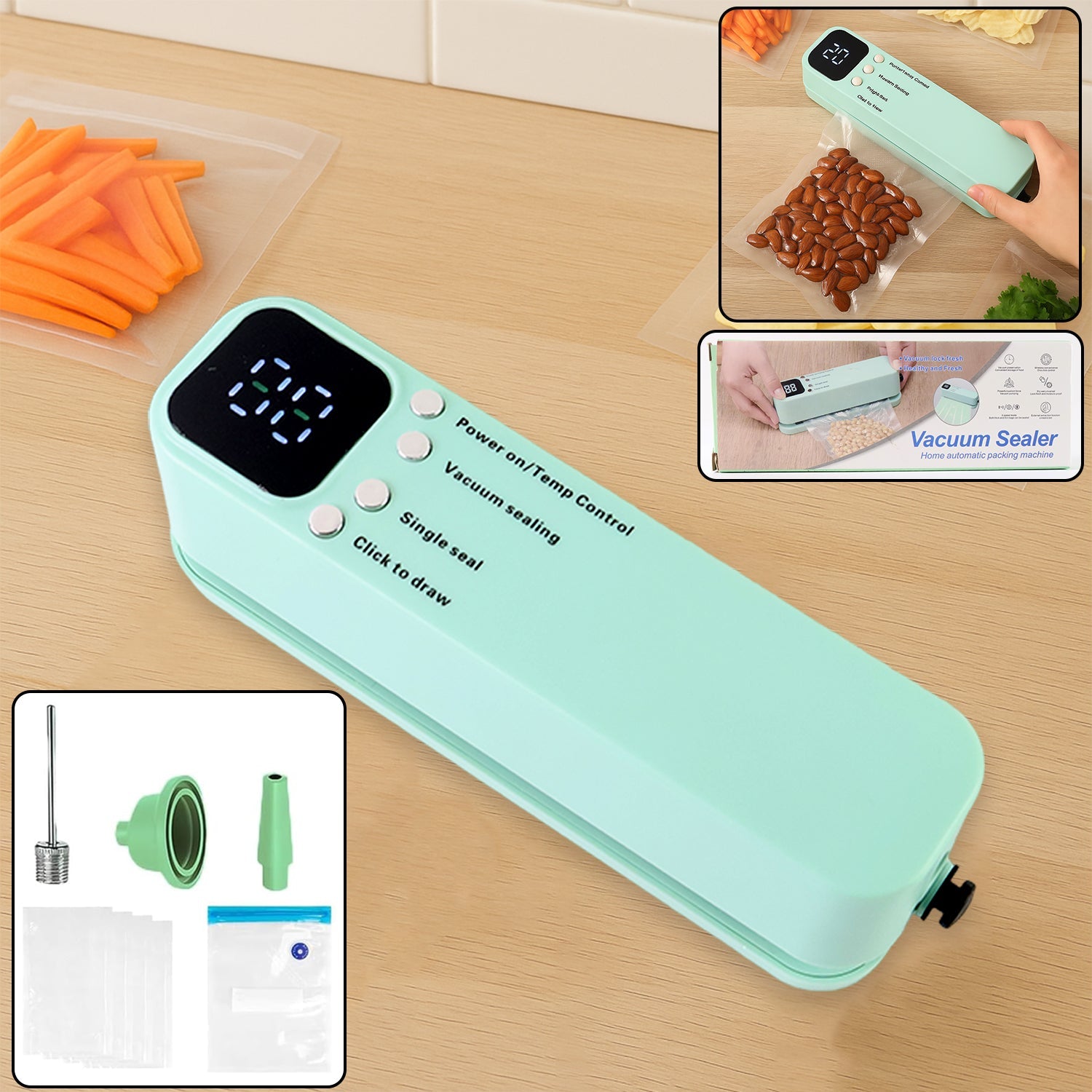 Rechargeable Food Vacuum Sealer