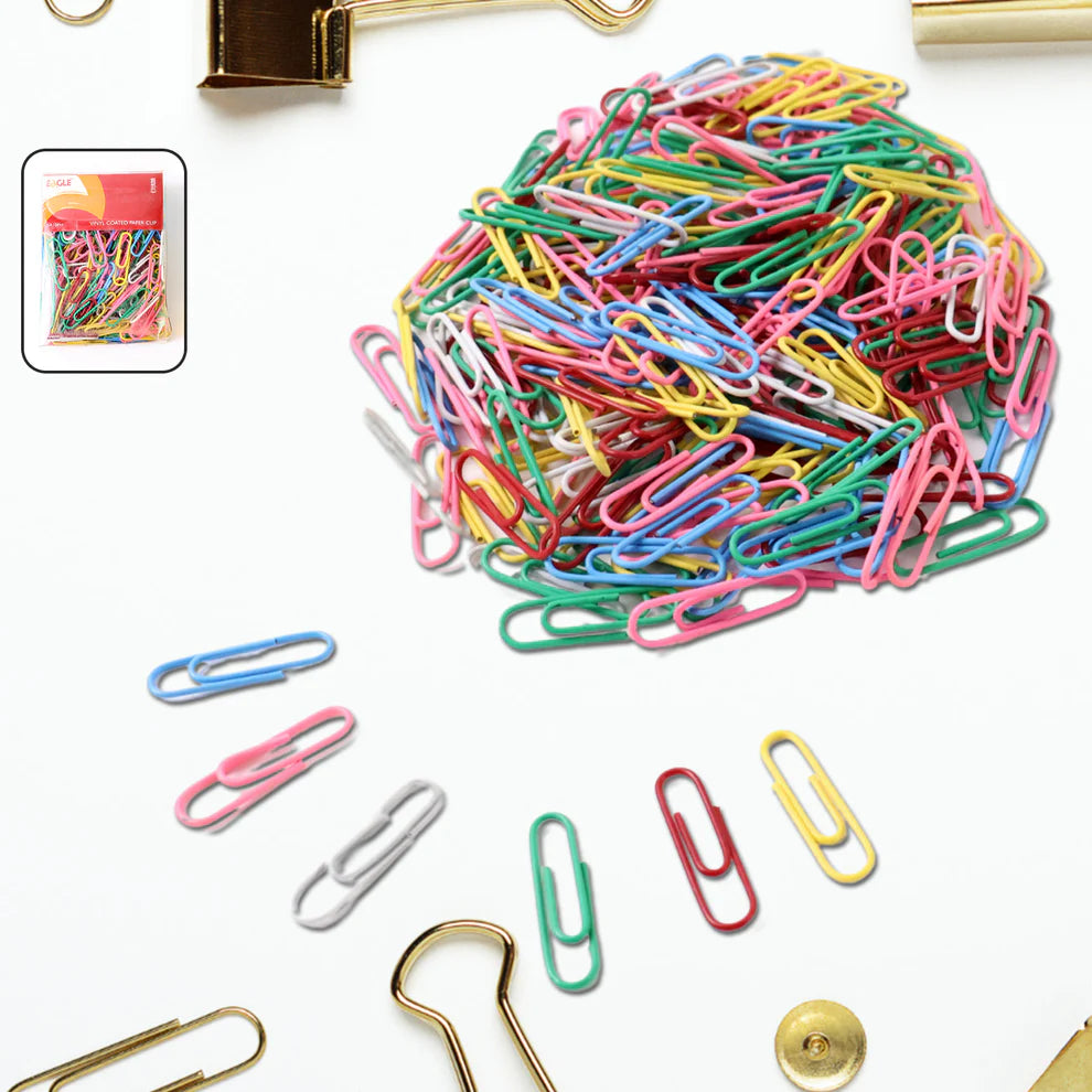 Multicolor paper clips – 250 pcs