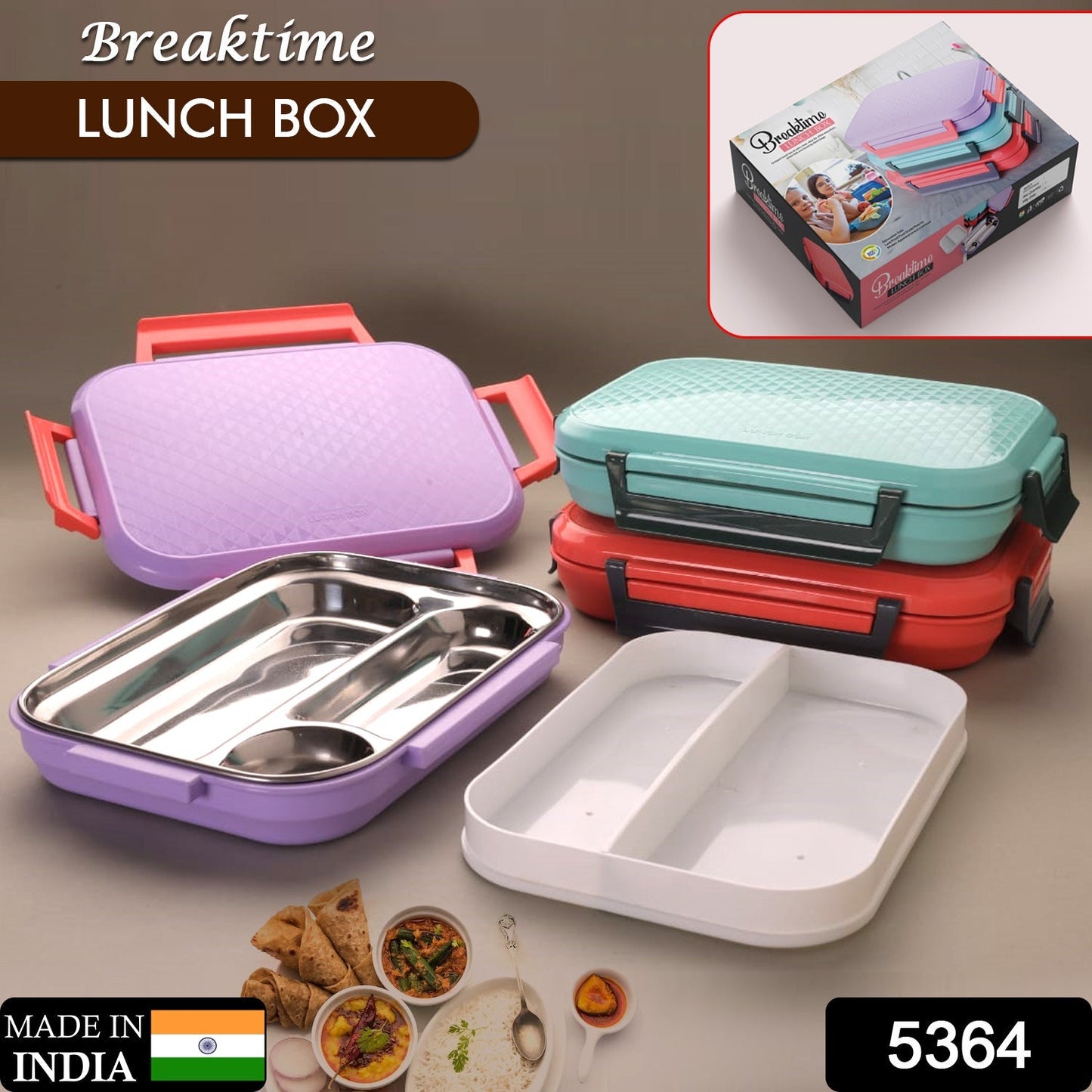 Premium Steel Lunch Box