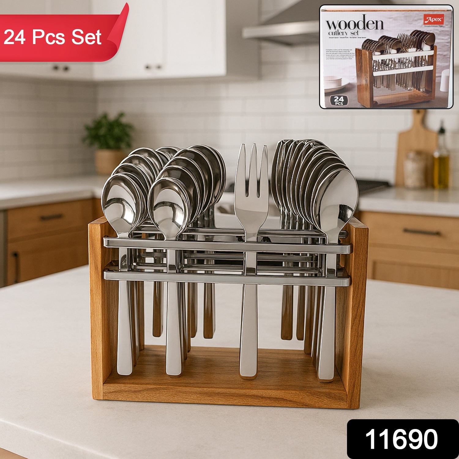 Elegant Stainless Steel Cutlery Set