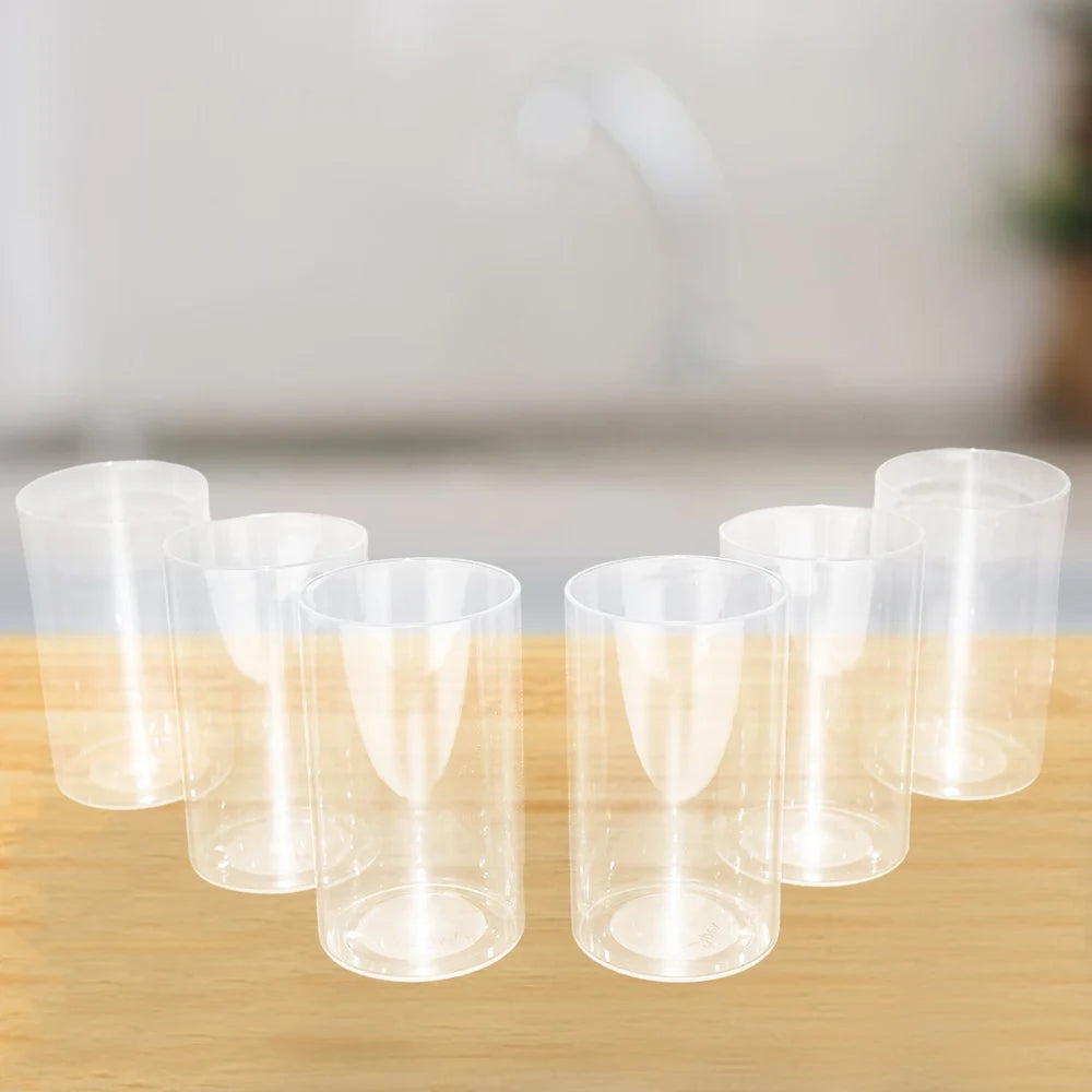 Everyday 6-piece plastic glass set