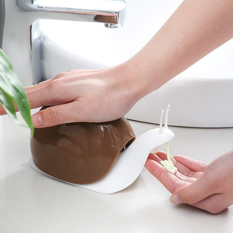 Snail soap dispenser