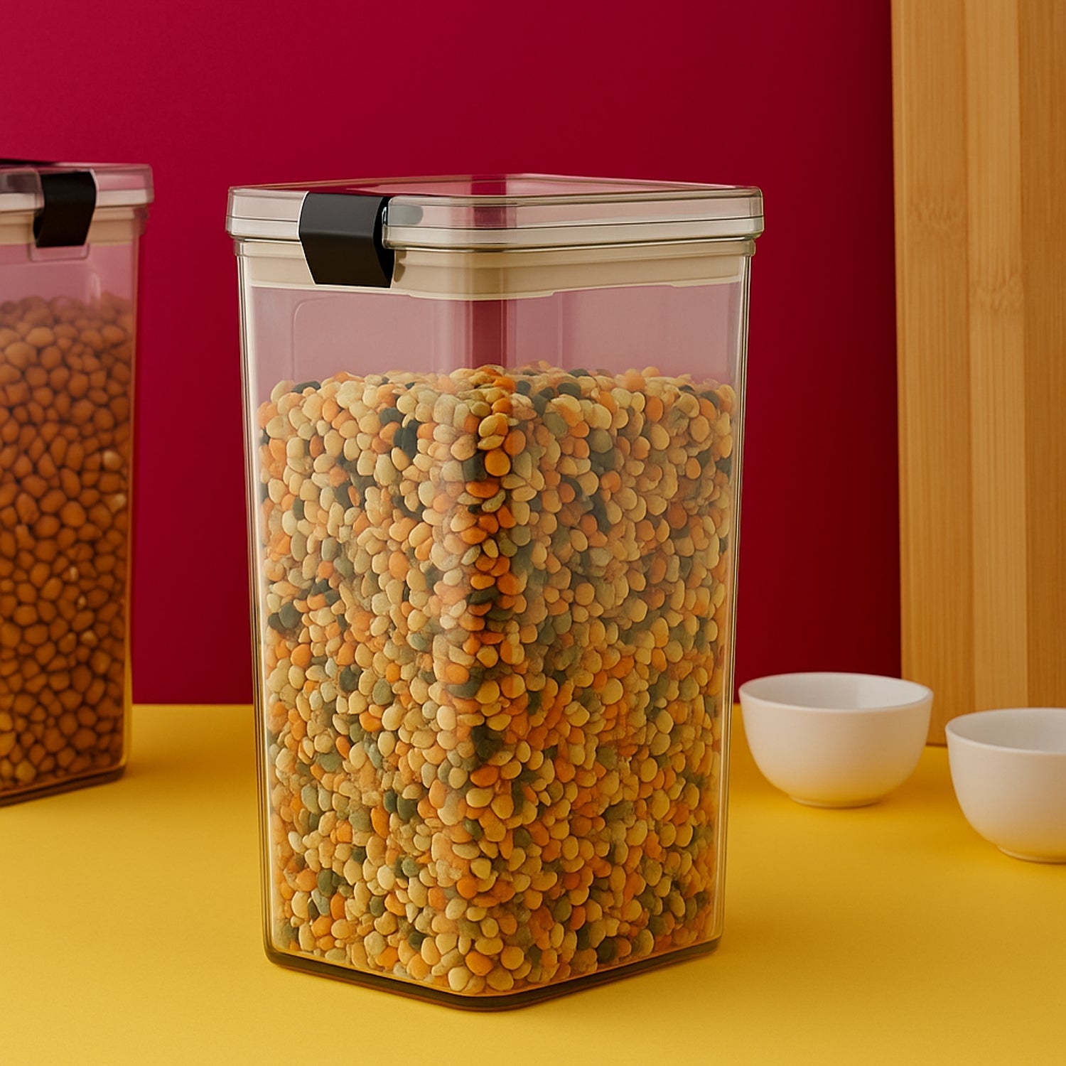 Airtight Plastic Storage 1700 Ml (1 Pc)