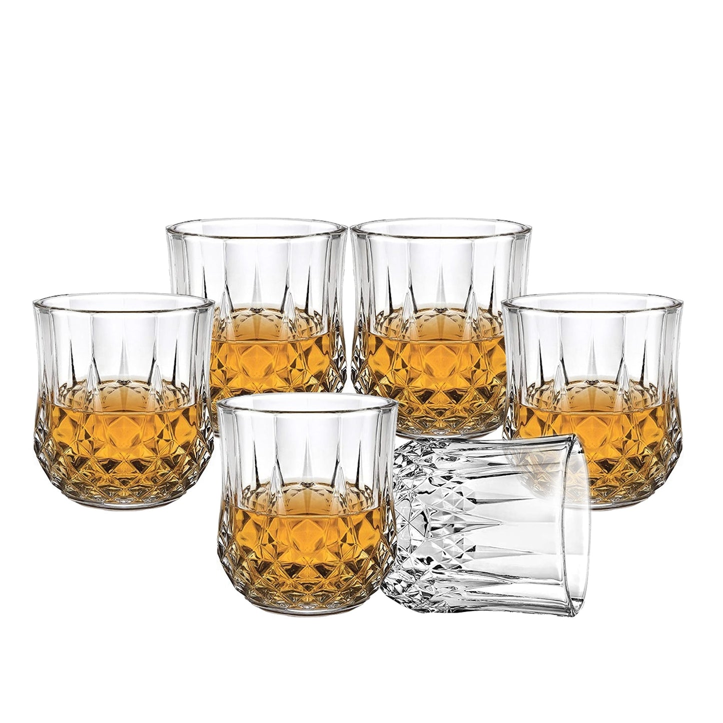 Unbreakable Transparent Glasses Set