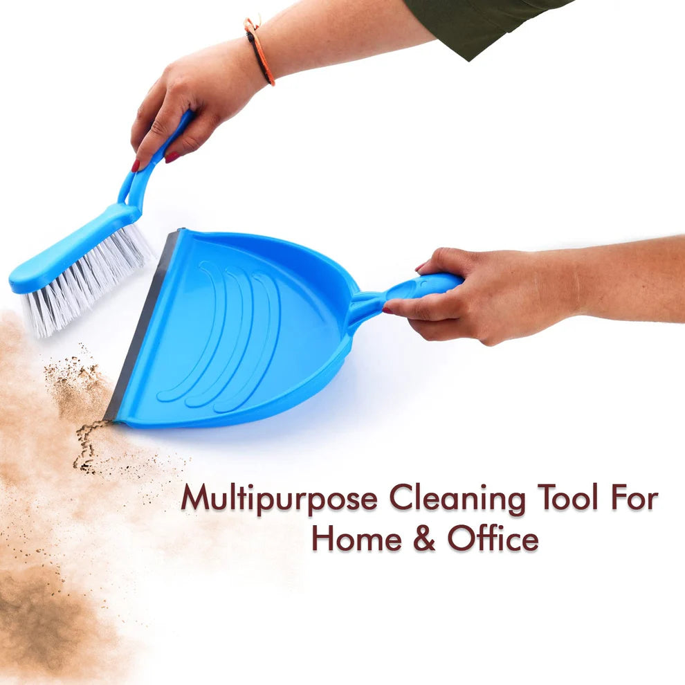 Ergonomic long handle dustpan