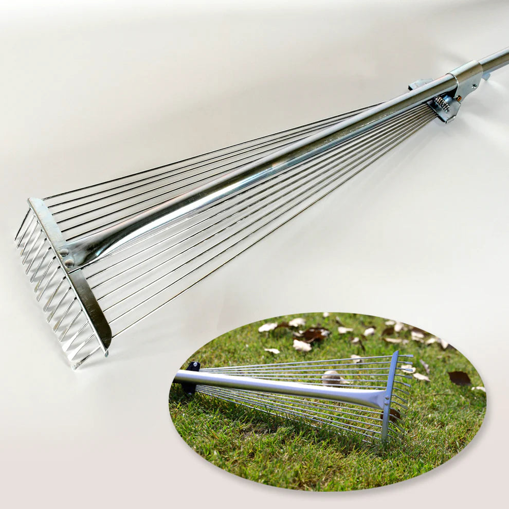 Best telescopic stainless steel garden rake - rakes | 2025 | fast shipping