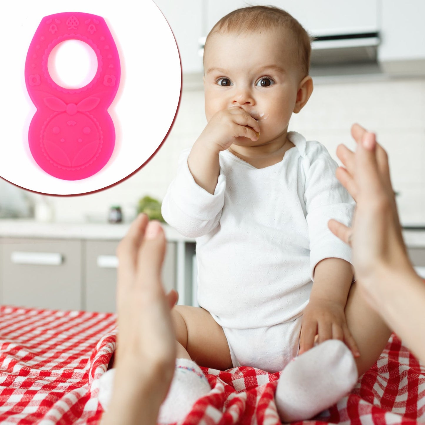Silicone Baby Teether Pack