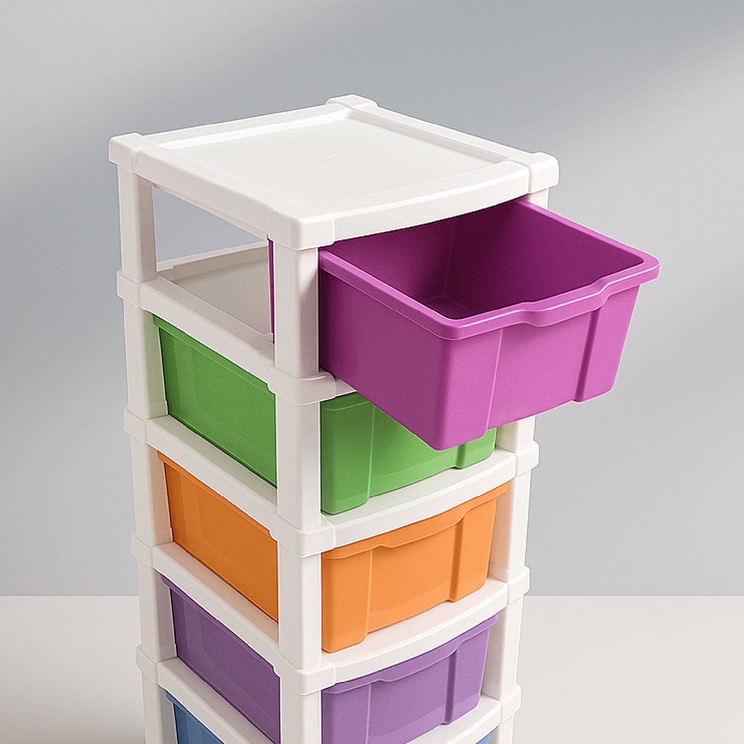 6-Layer Colorful Storage Drawers