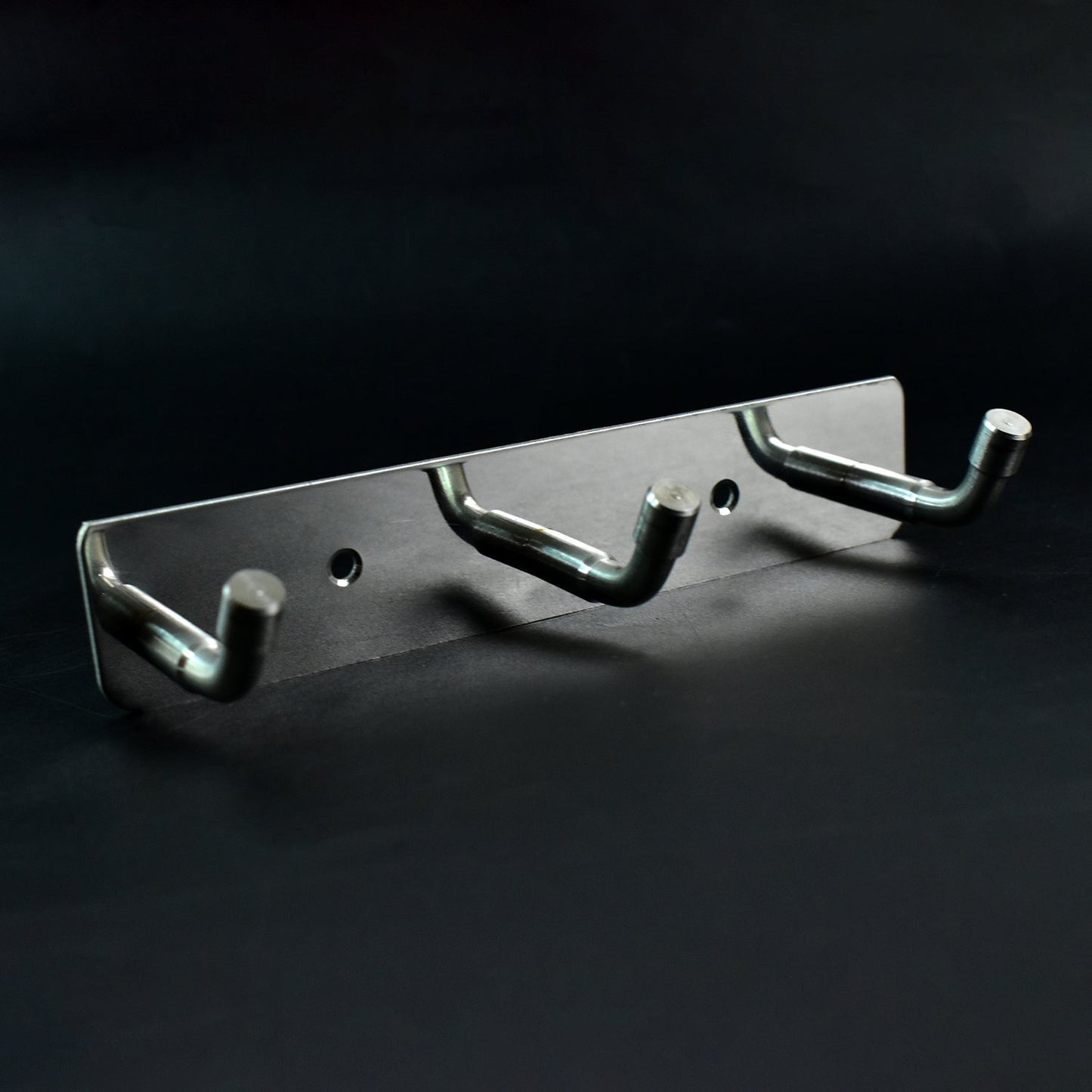 Stainless Steel 3-Hook Wall Rack