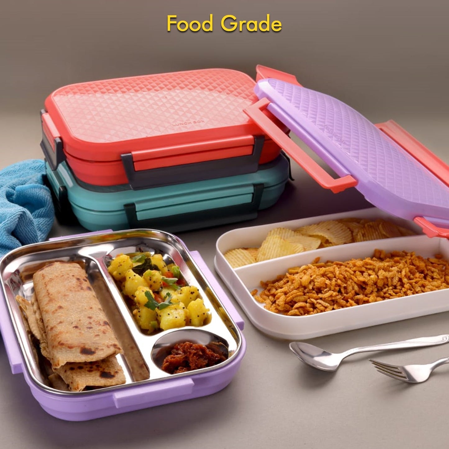 Premium Steel Lunch Box
