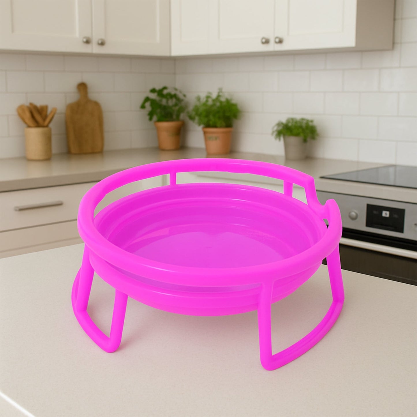 Plastic Water Pot Stand (2 Pc)