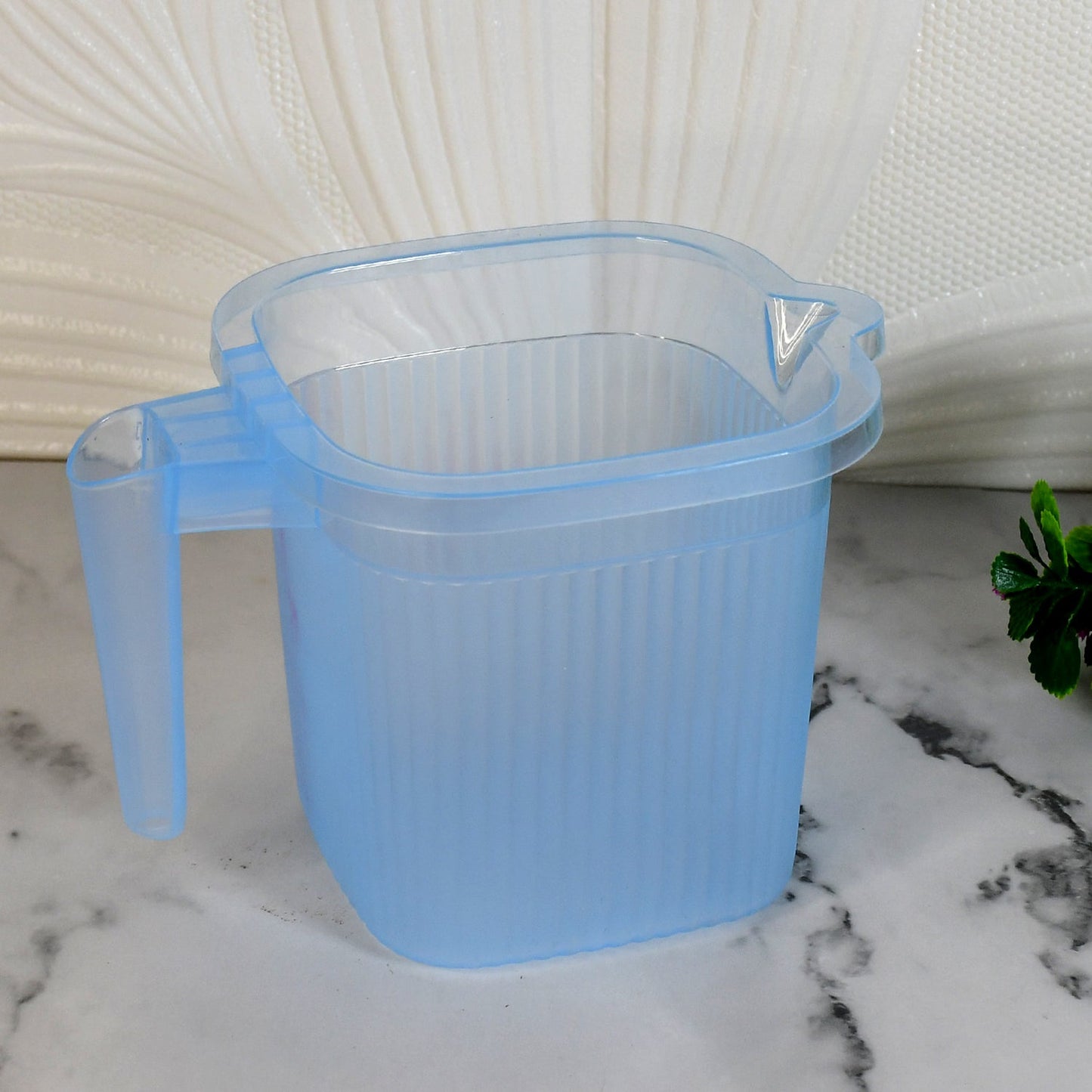 Transparent Plastic Bath Mug
