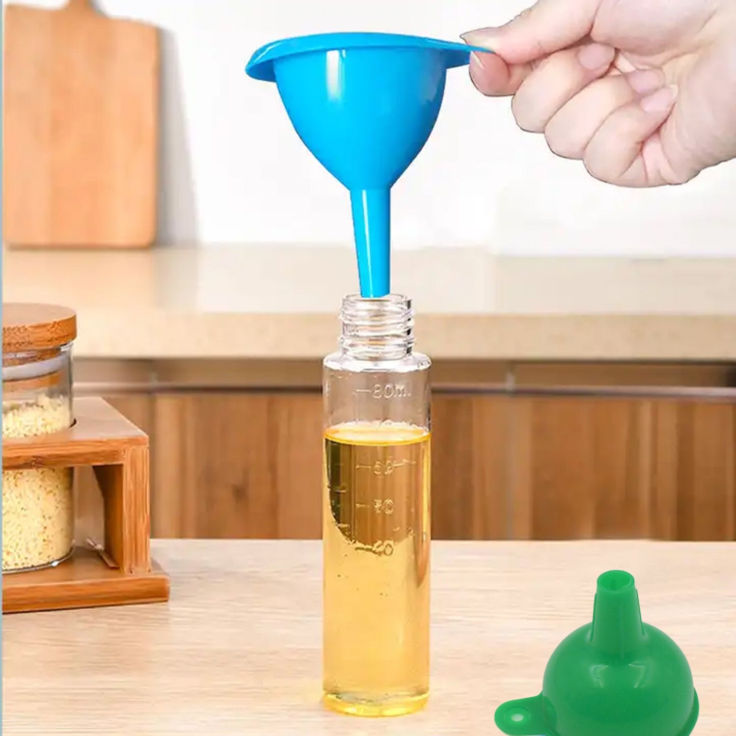 Flexible Silicone Kitchen Funnel
