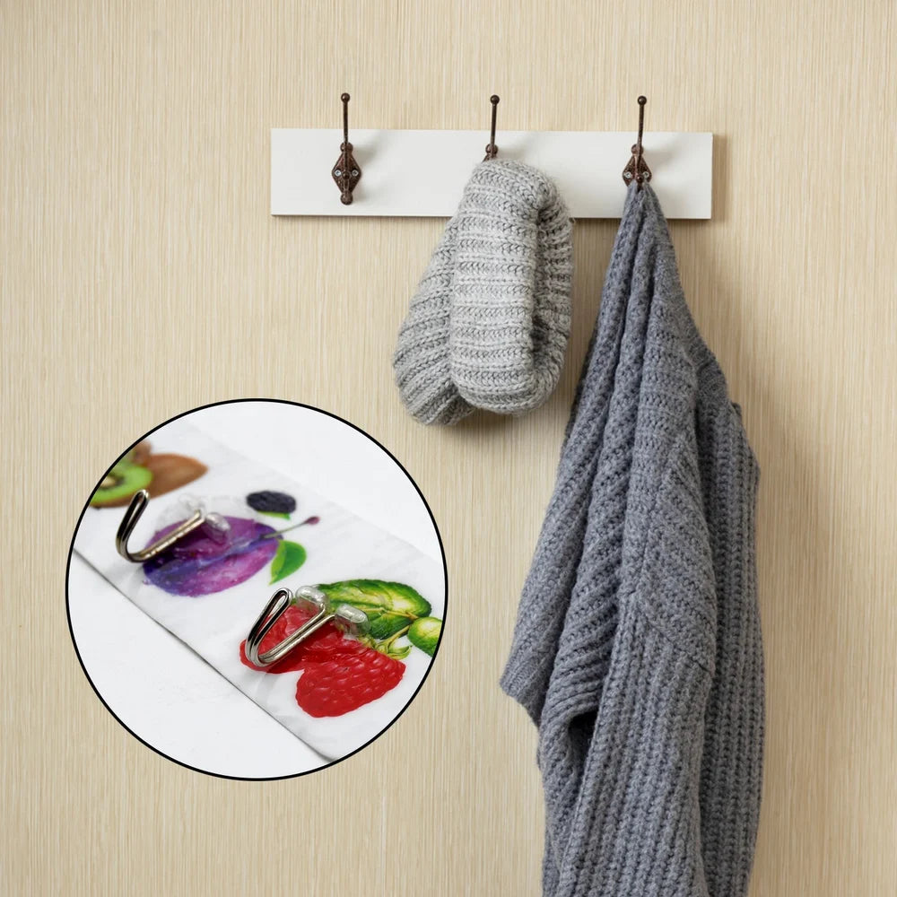 Best transparent adhesive wall hooks – 6 pcs set - utility | 2025 | fast shipping