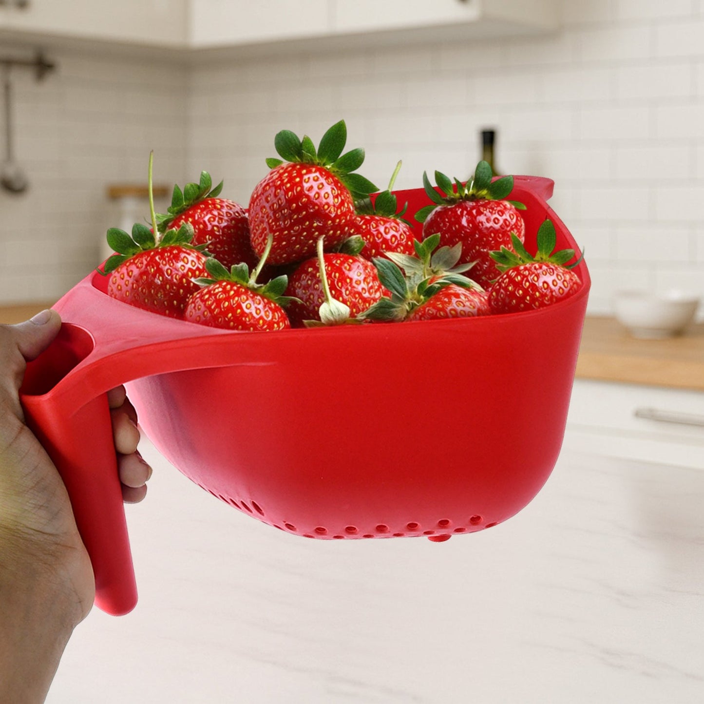 Plastic Strainer Bowl (1 Pc)