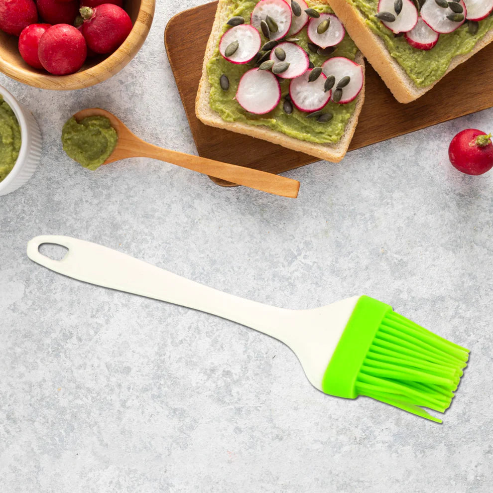 Silicone kitchen oil brush