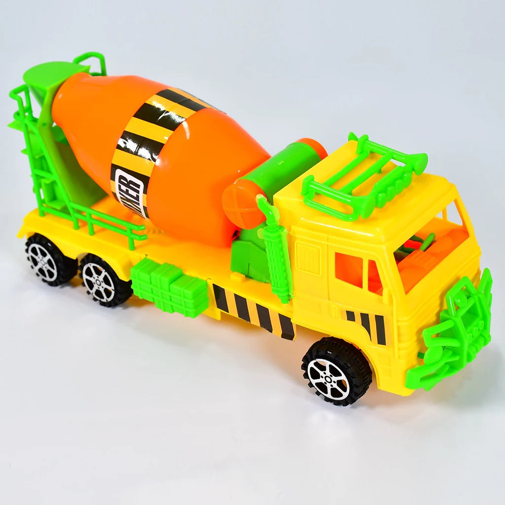 Best pushback cement mixer truck - toy trucks & construction vehicles | 2025 | fast shipping