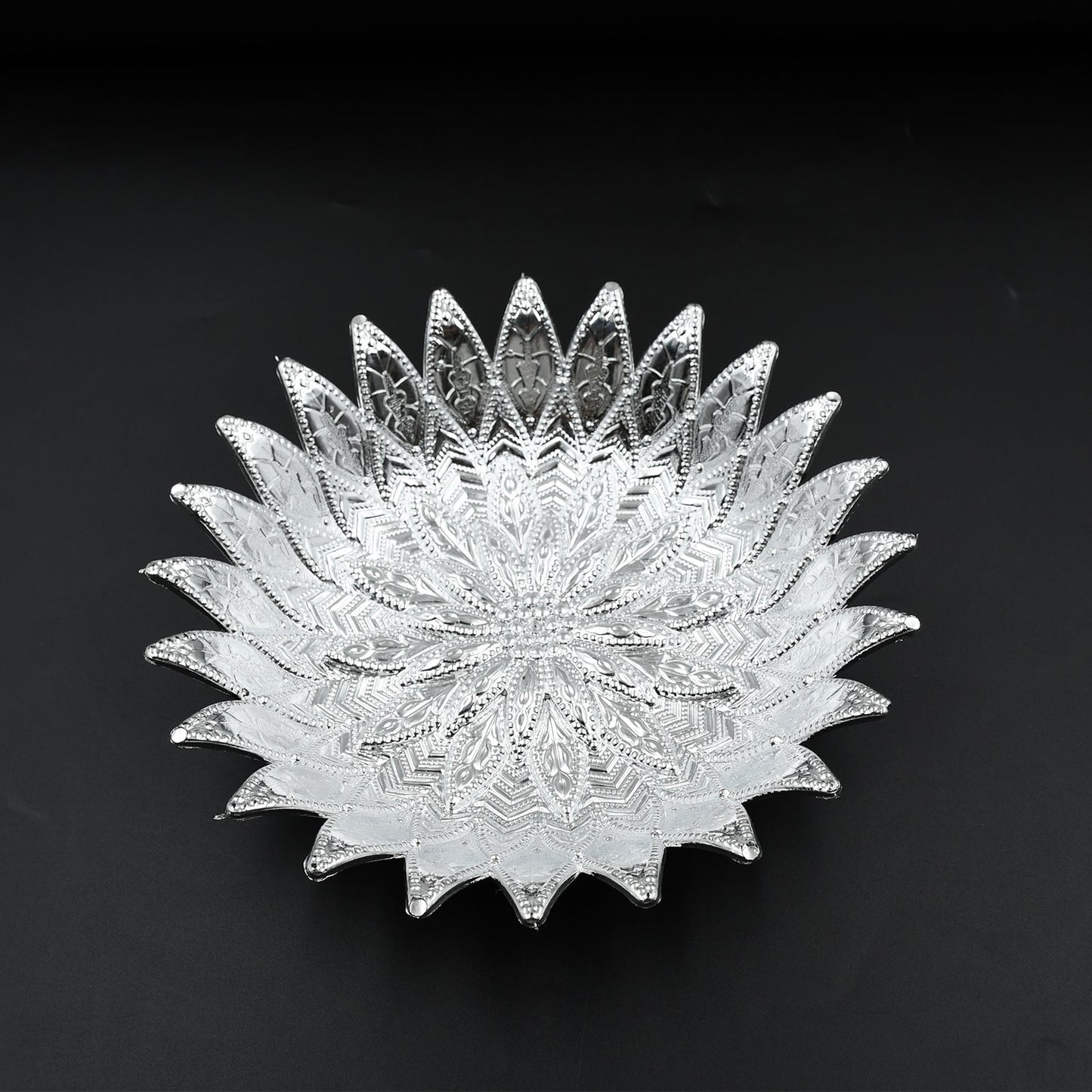 Traditional Silver Serving Tray
