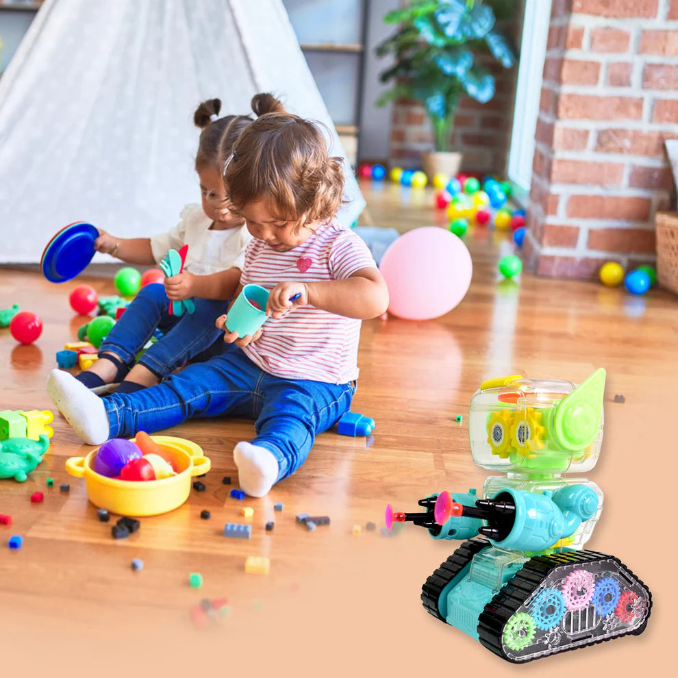 Best transparent gear robot car toy - robotic toys | 2025 | fast shipping