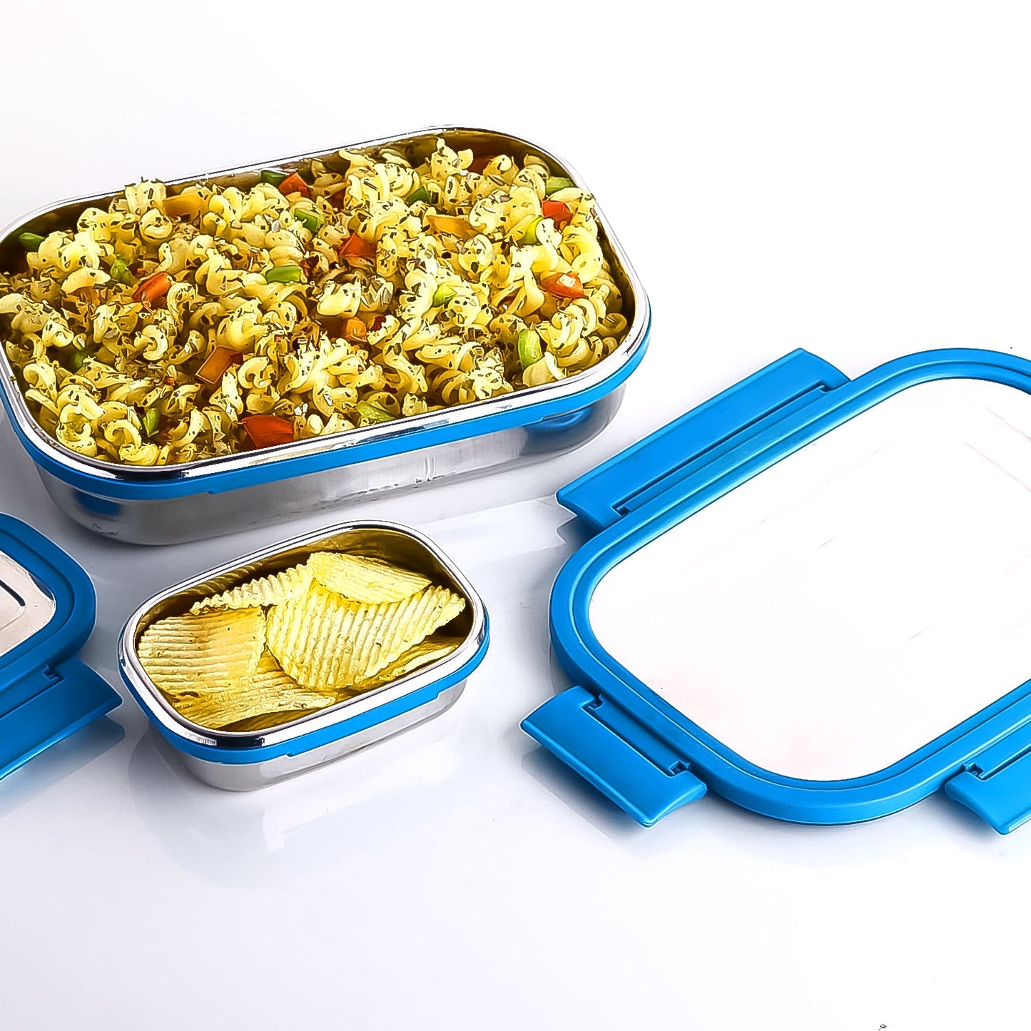 Jerry 2 Pc Stainless Steel Lunch Box