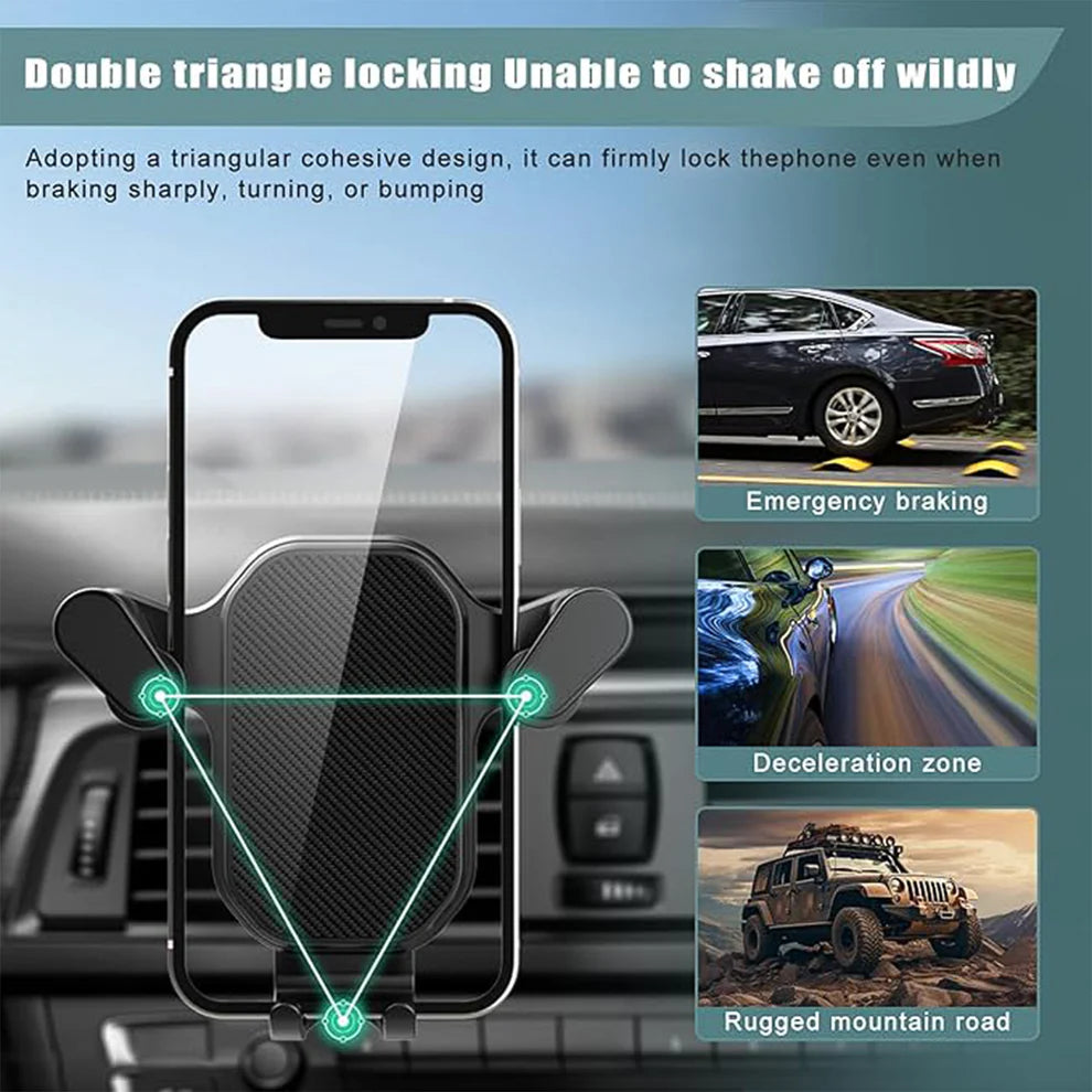 Gravity car vent phone holder (1 pc)