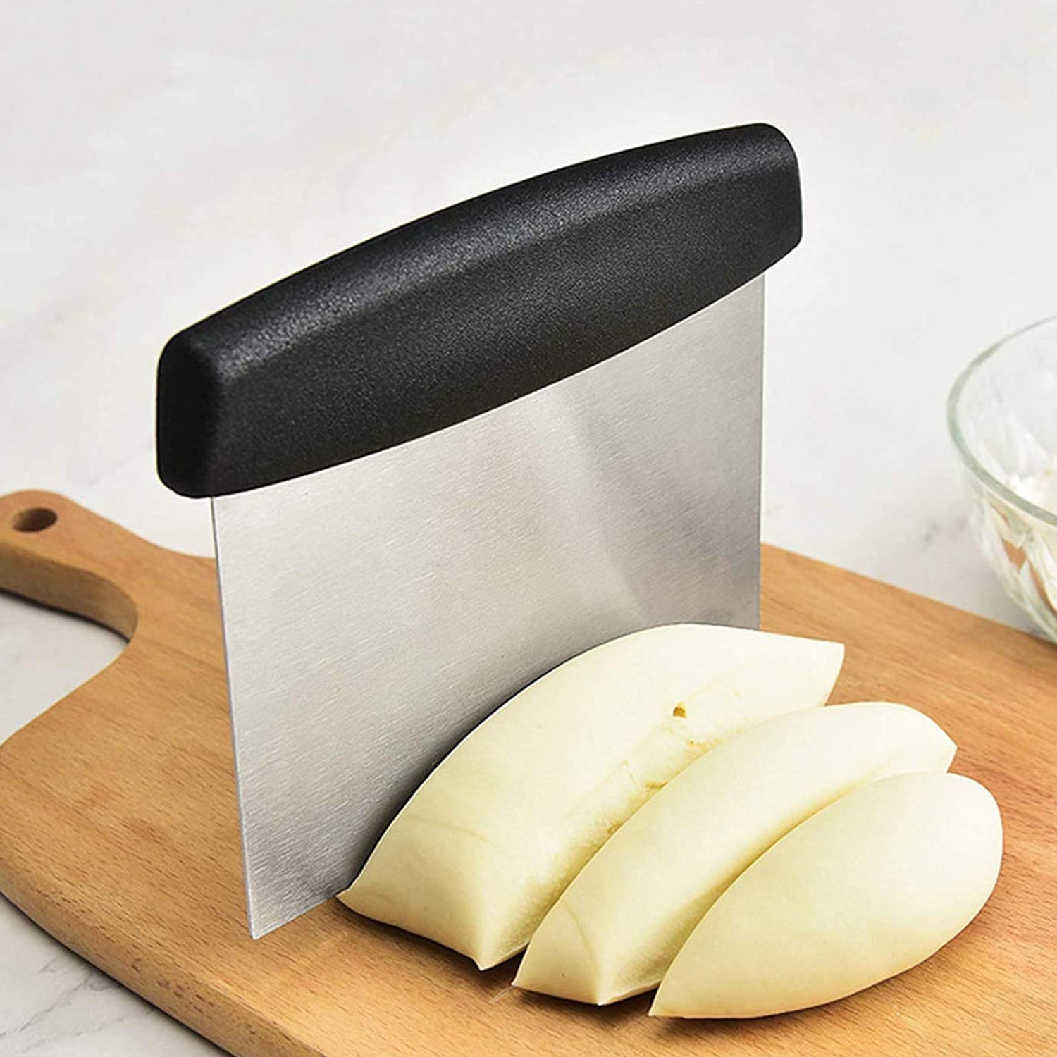 Dough Scraper & Cutter – Steel