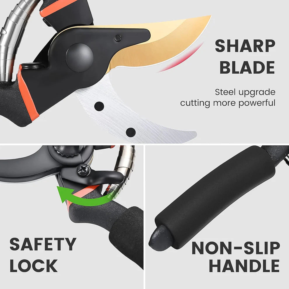 Heavy duty pruning shears
