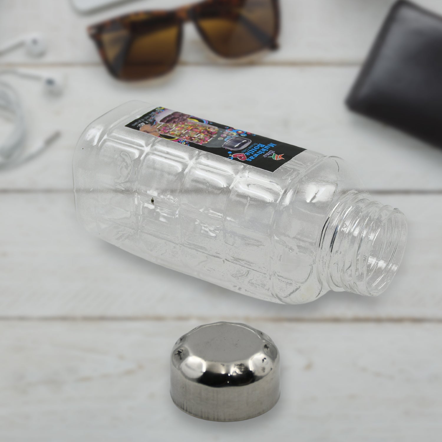 Steel Cap Storage Jar