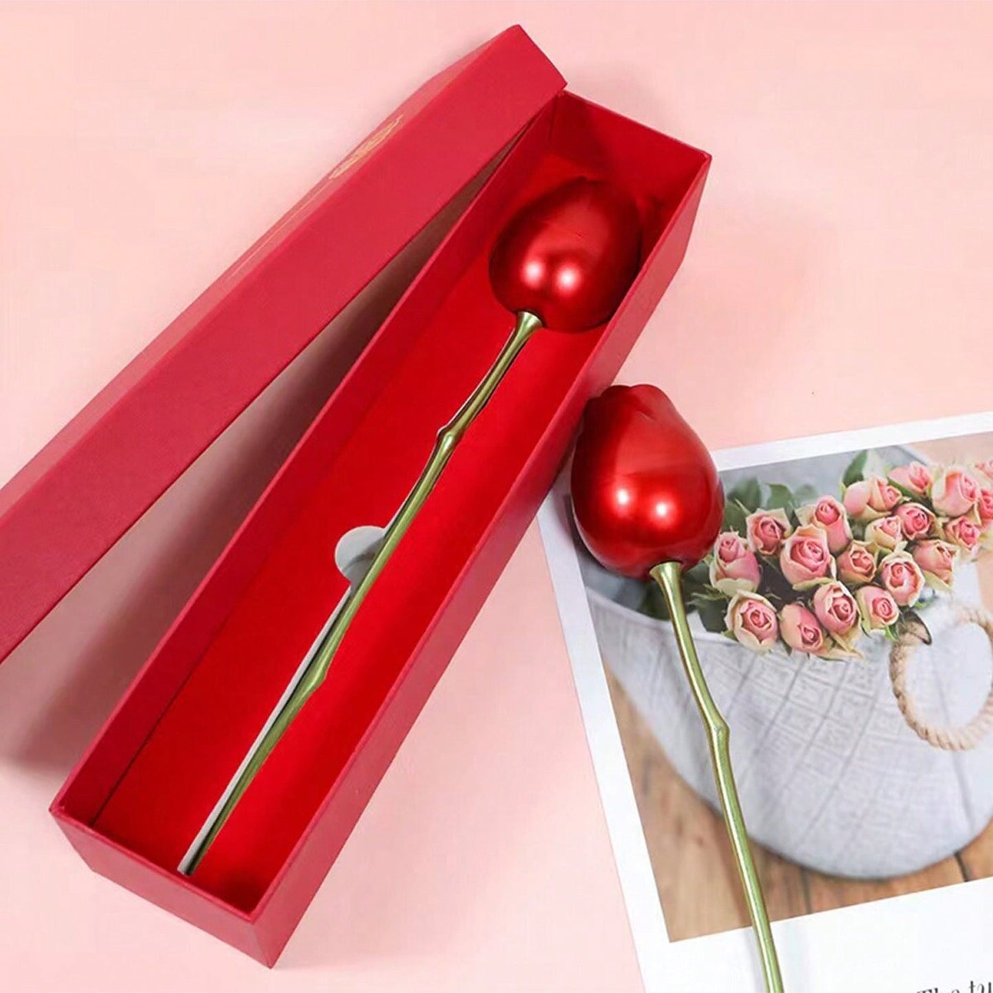 Romantic Rose Proposal Box