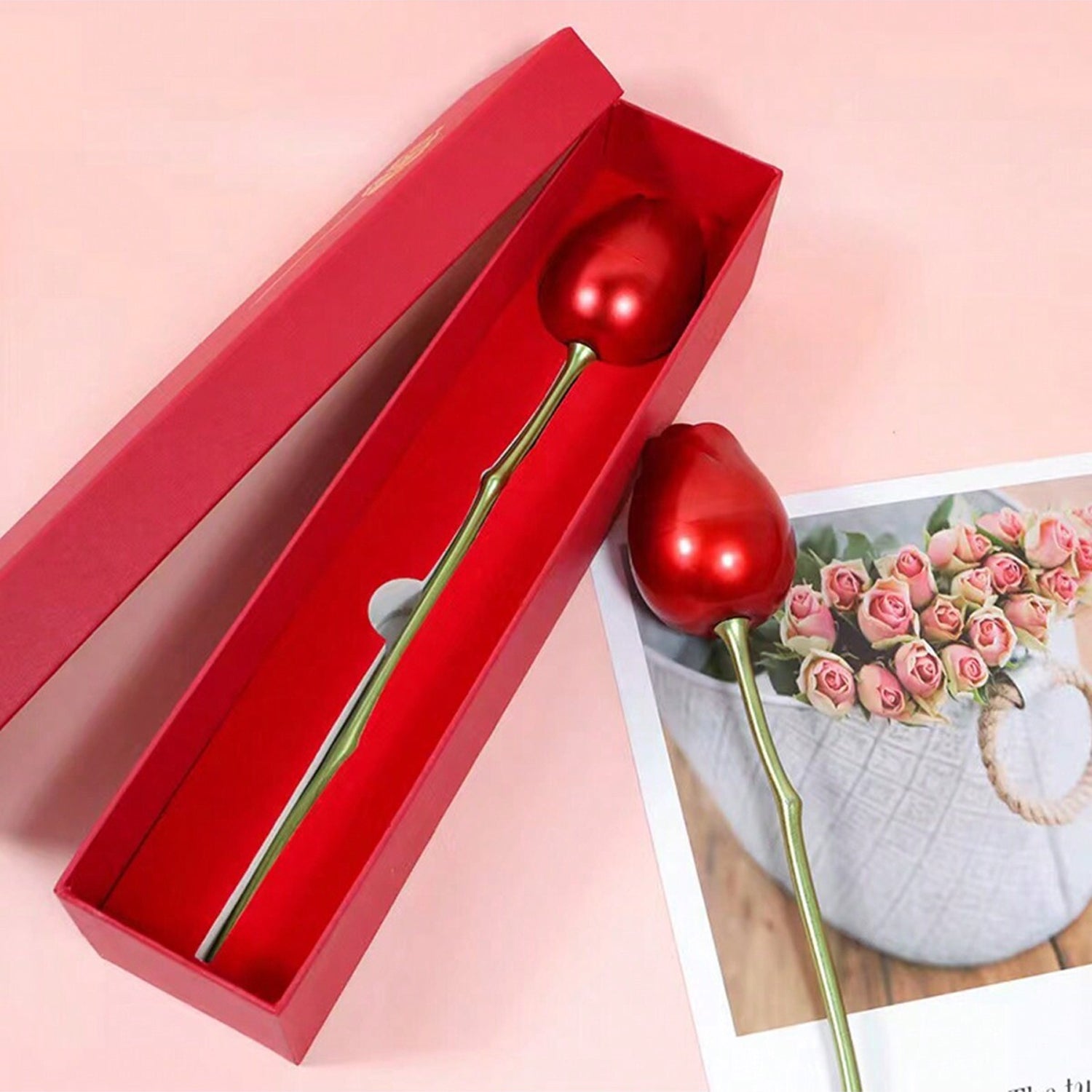 Romantic Rose Proposal Box