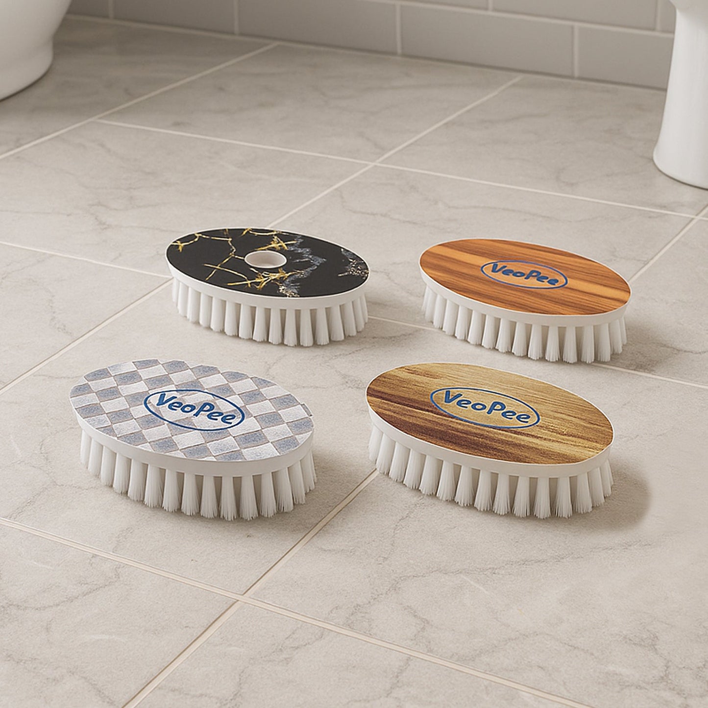 Washing Oval Brush Set