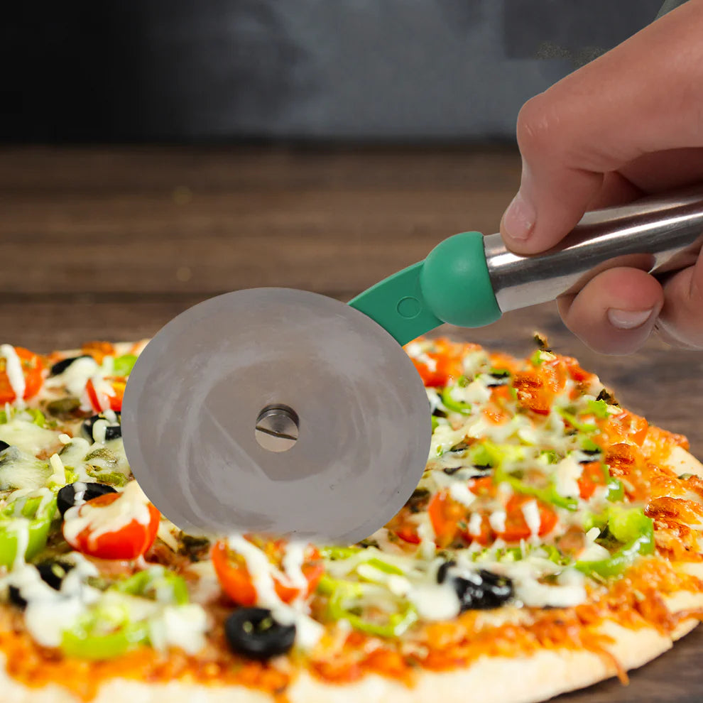 Stainless steel pizza cutter wheel