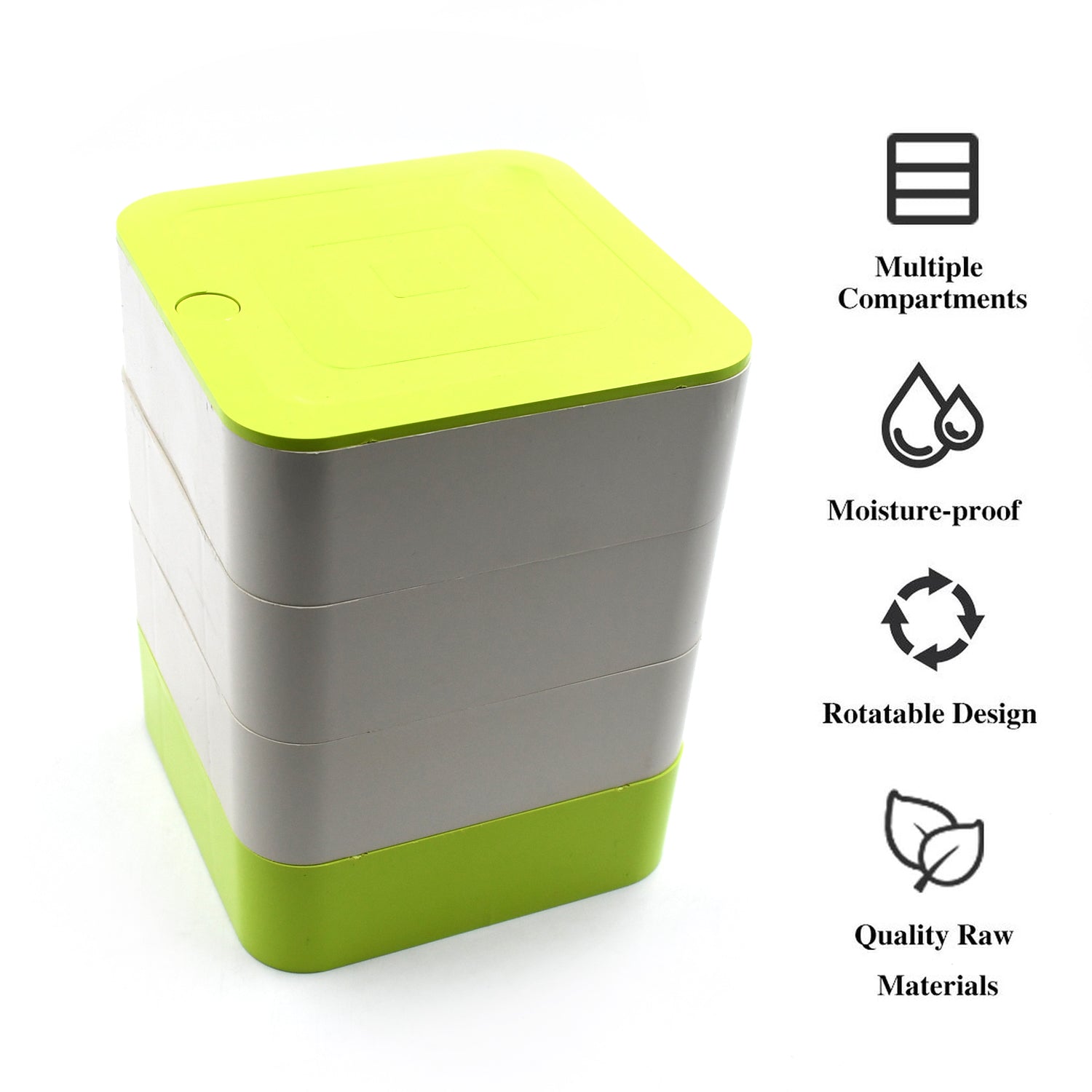 4 Layers Jewelry Box