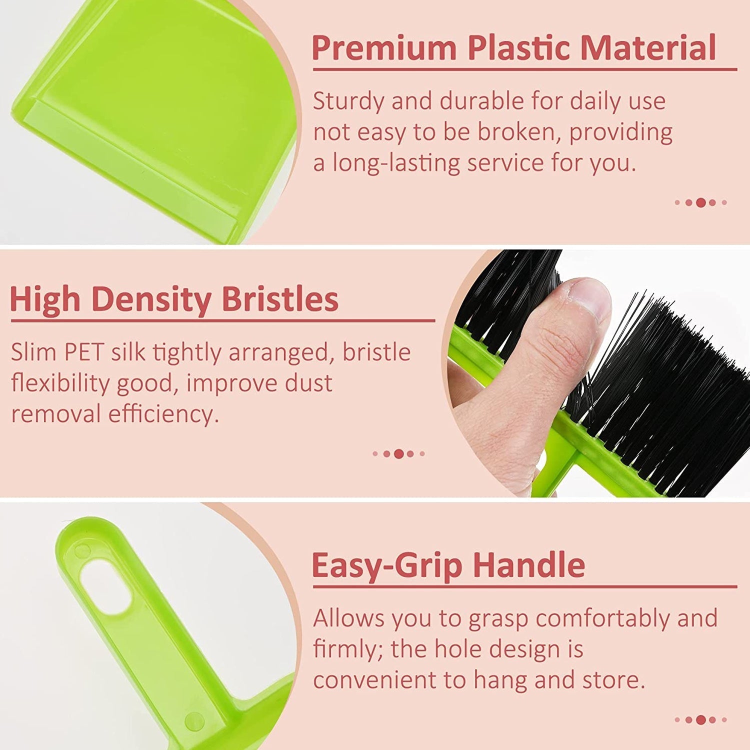 Big Size Dustpan with Brush Set