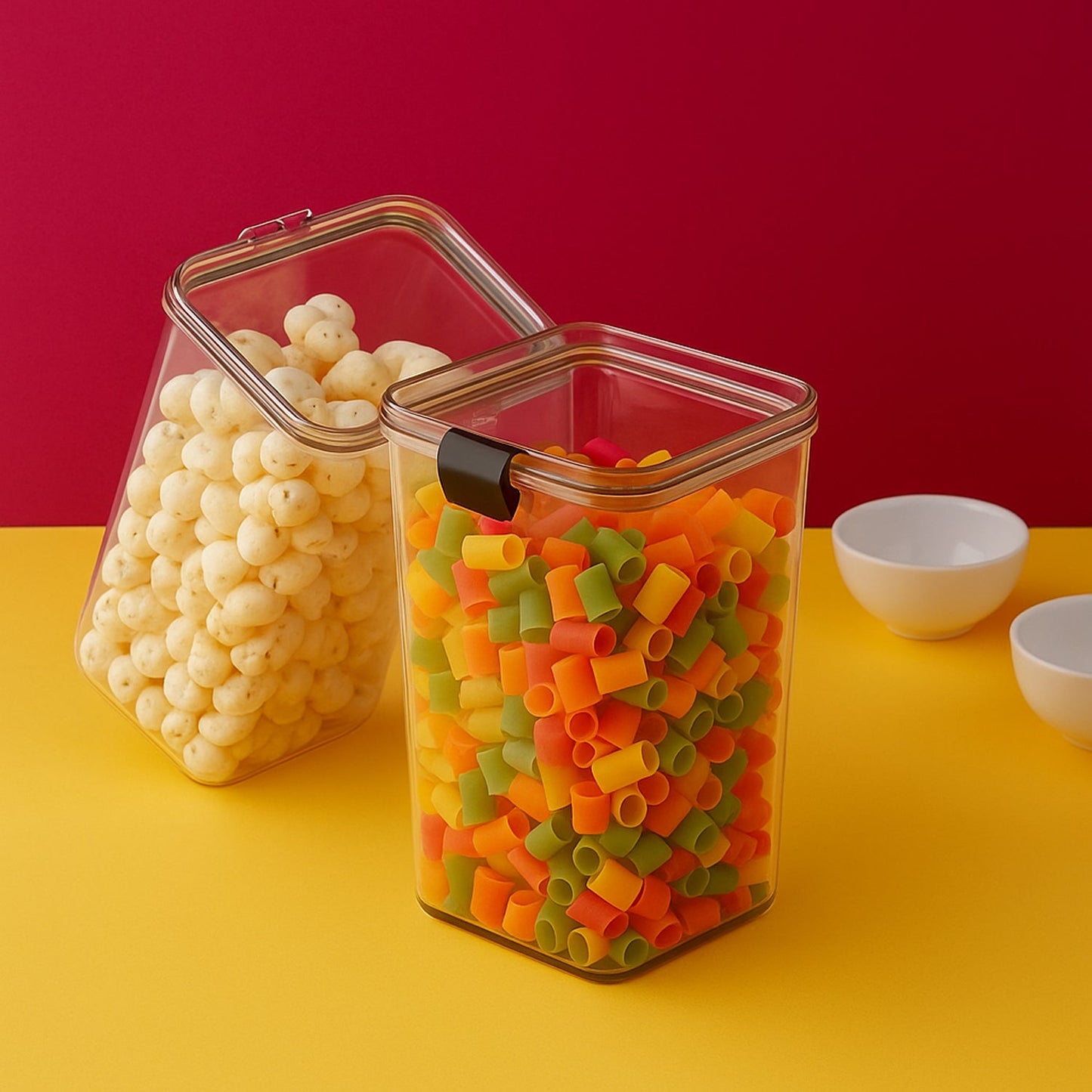 Airtight Plastic Storage 1700 Ml (1 Pc)