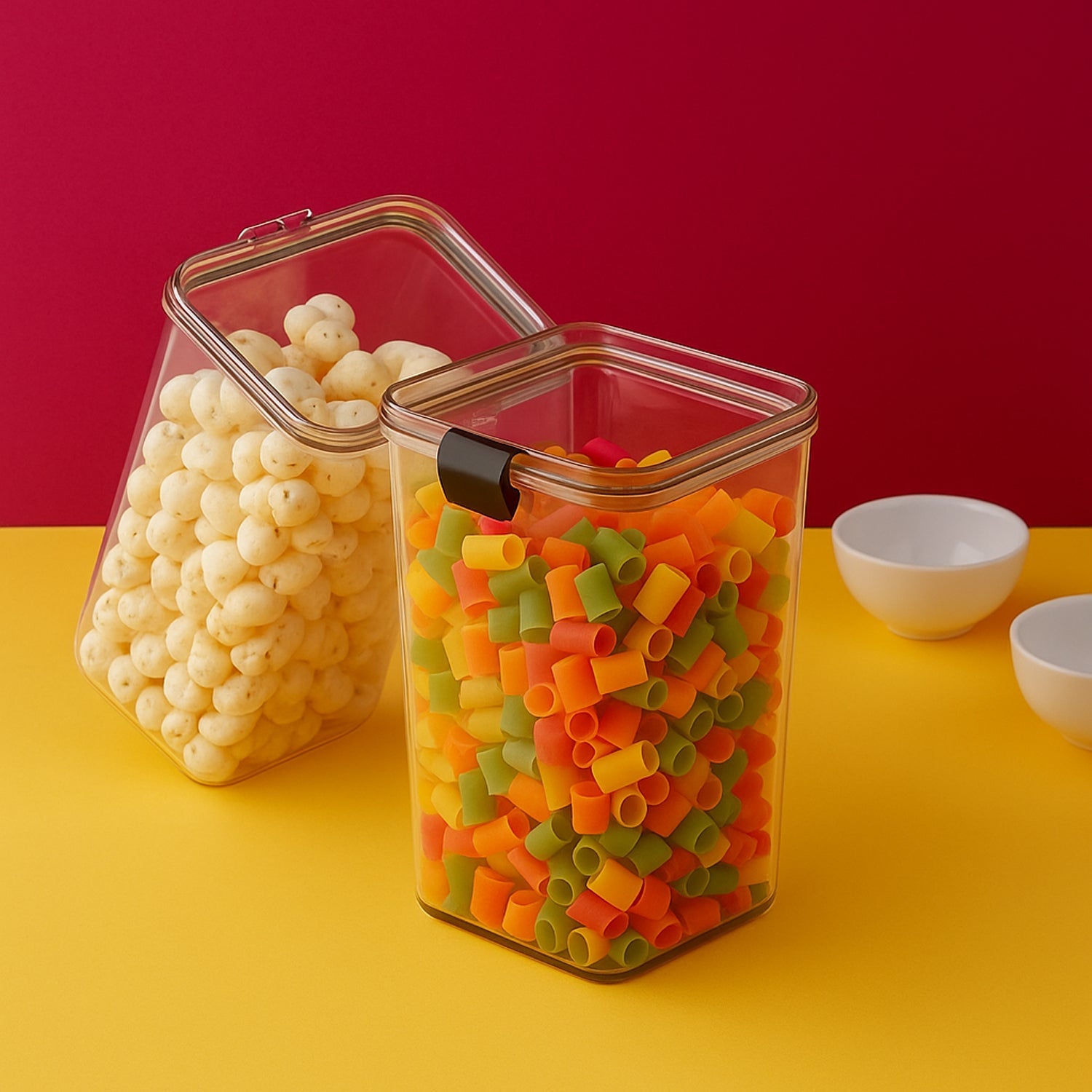 Airtight Plastic Storage 1700 Ml (1 Pc)