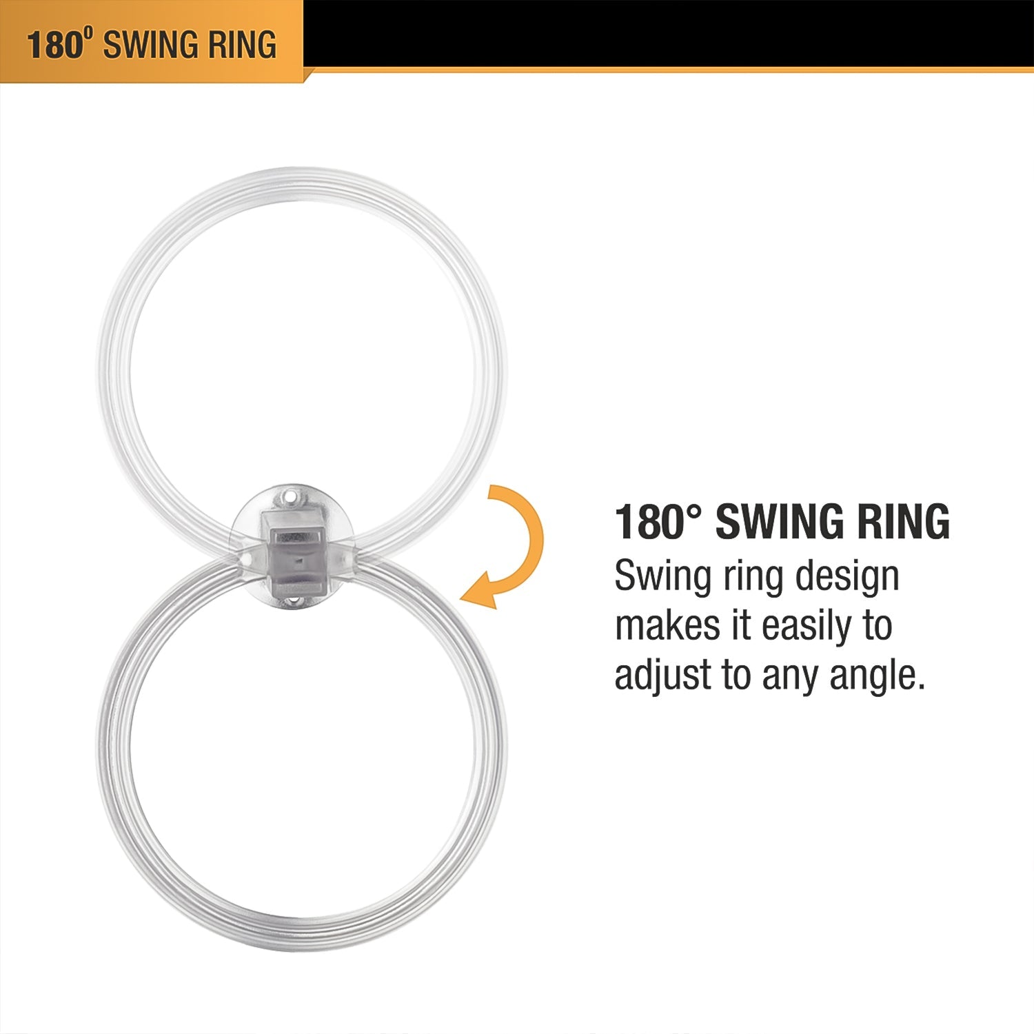 ABS Wall Towel Ring