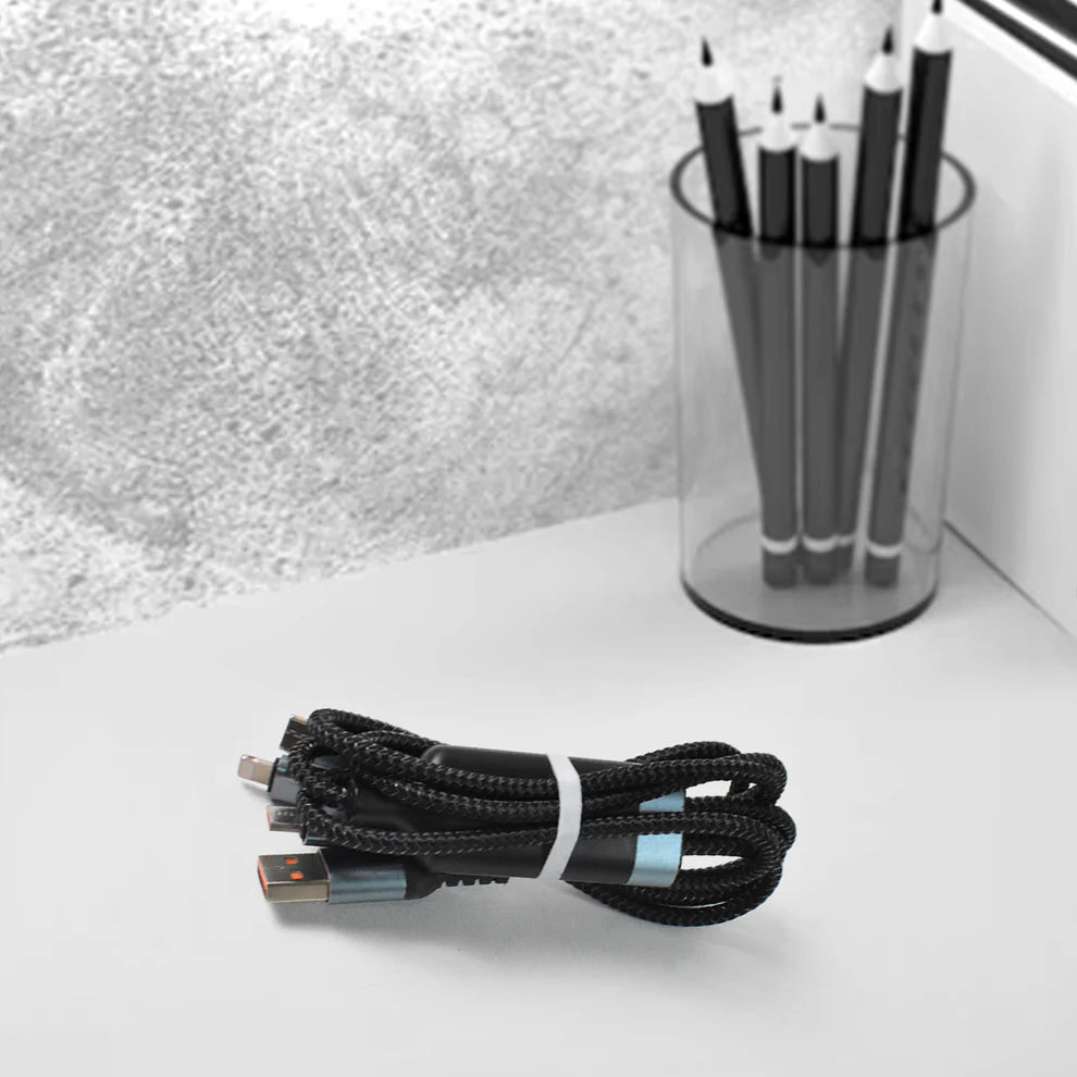 3-in-1 100w super fast charging cable
