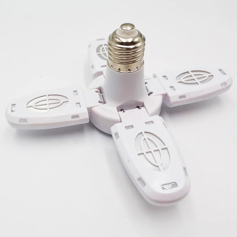 Best foldable fan blade led bulb – 28w - light bulbs | 2025 | fast shipping