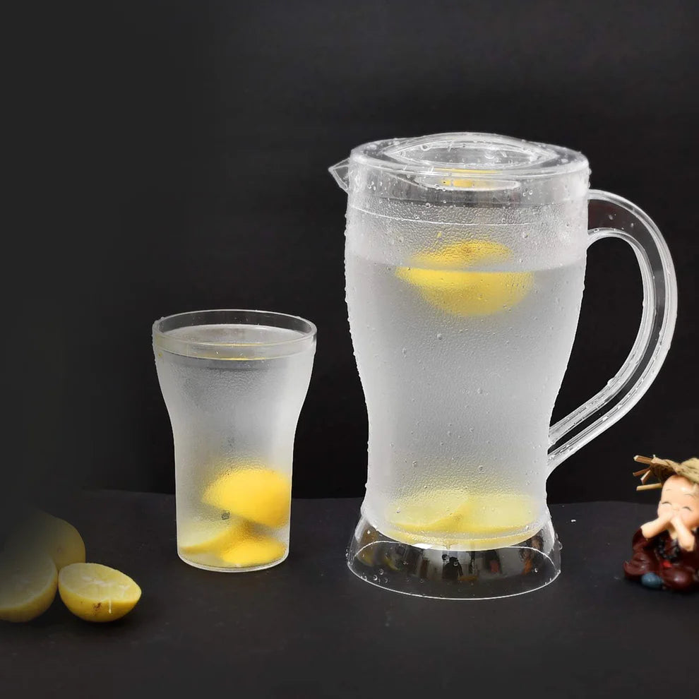 Best unbreakable lemon jug & glass set – 7 pcs - drinkware sets | 2025 | fast shipping