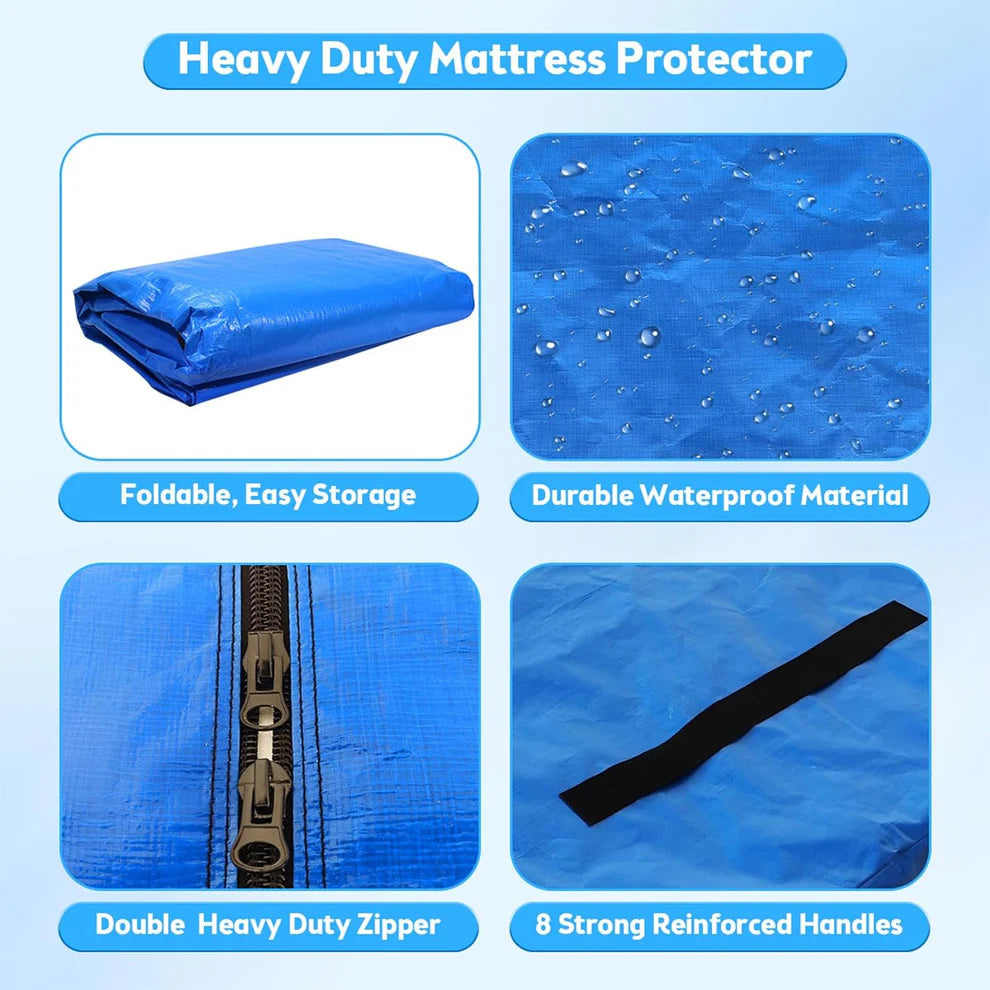 Heavy duty mattress storage bag