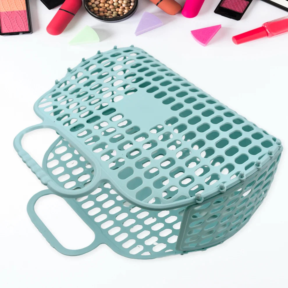 Smiley foldable grocery bag – 1 pc