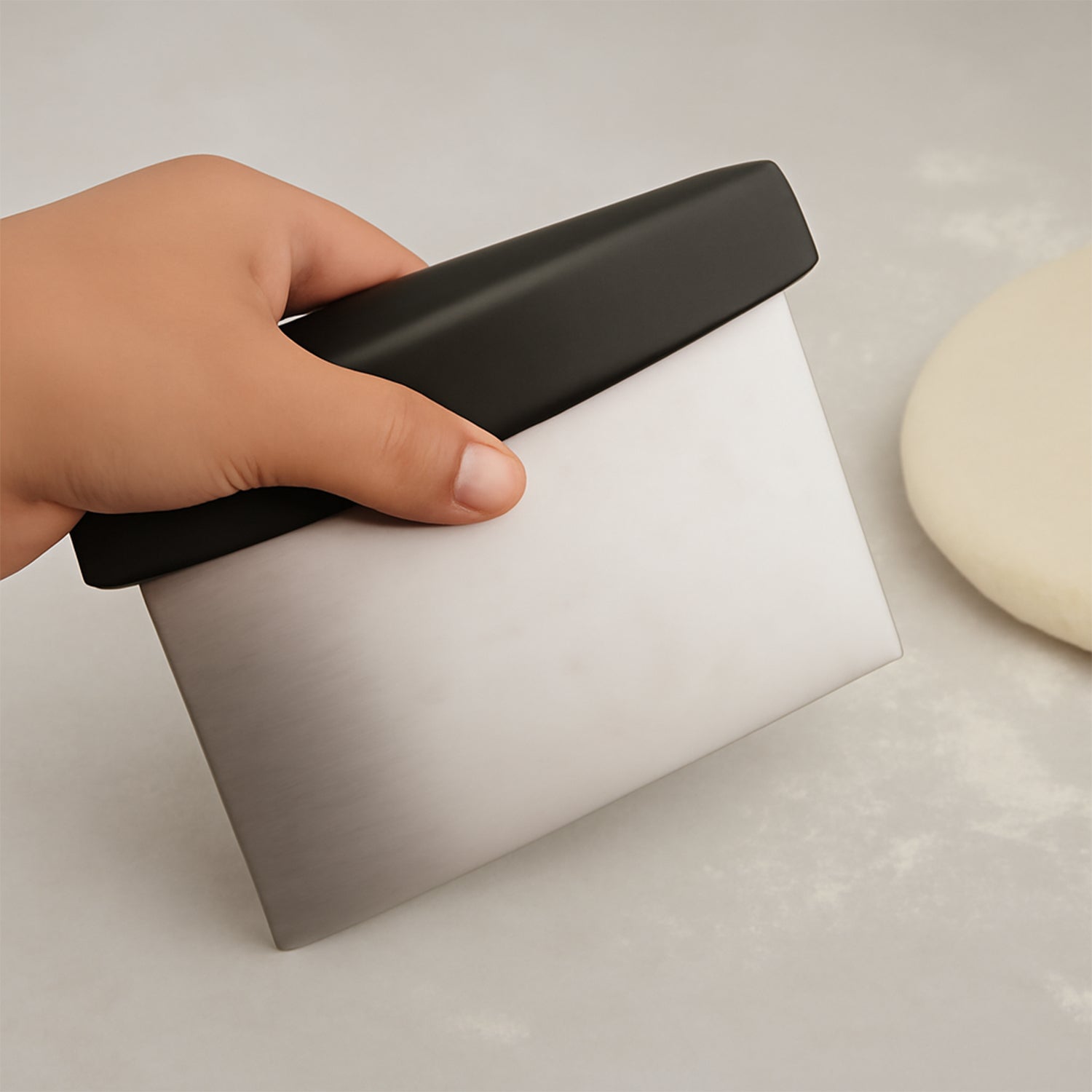 Dough Scraper & Cutter – Steel