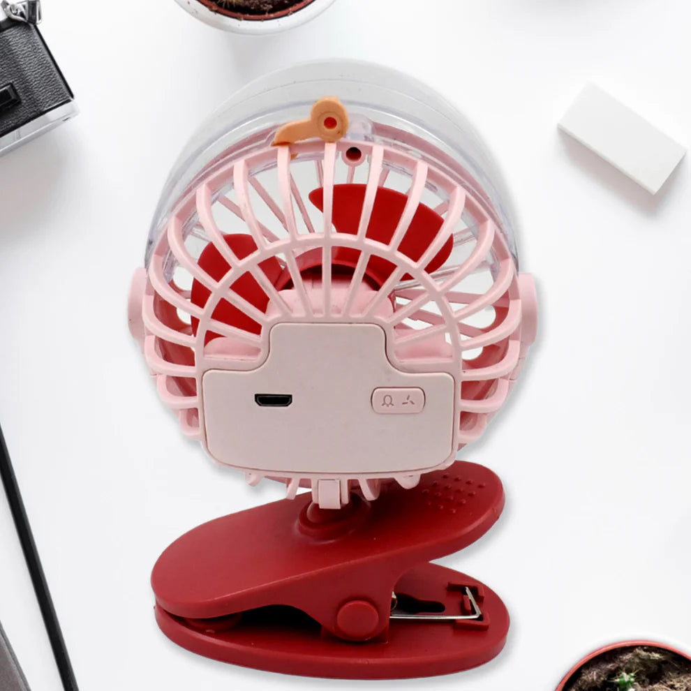 Best rechargeable clip-on fan with light - desk & pedestal fans | 2025 | fast shipping