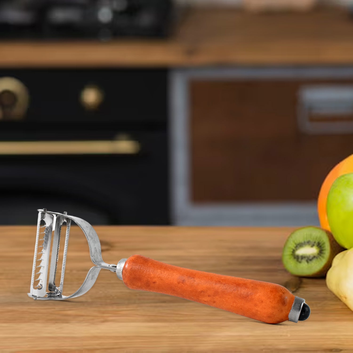 Wooden Handle Peeler